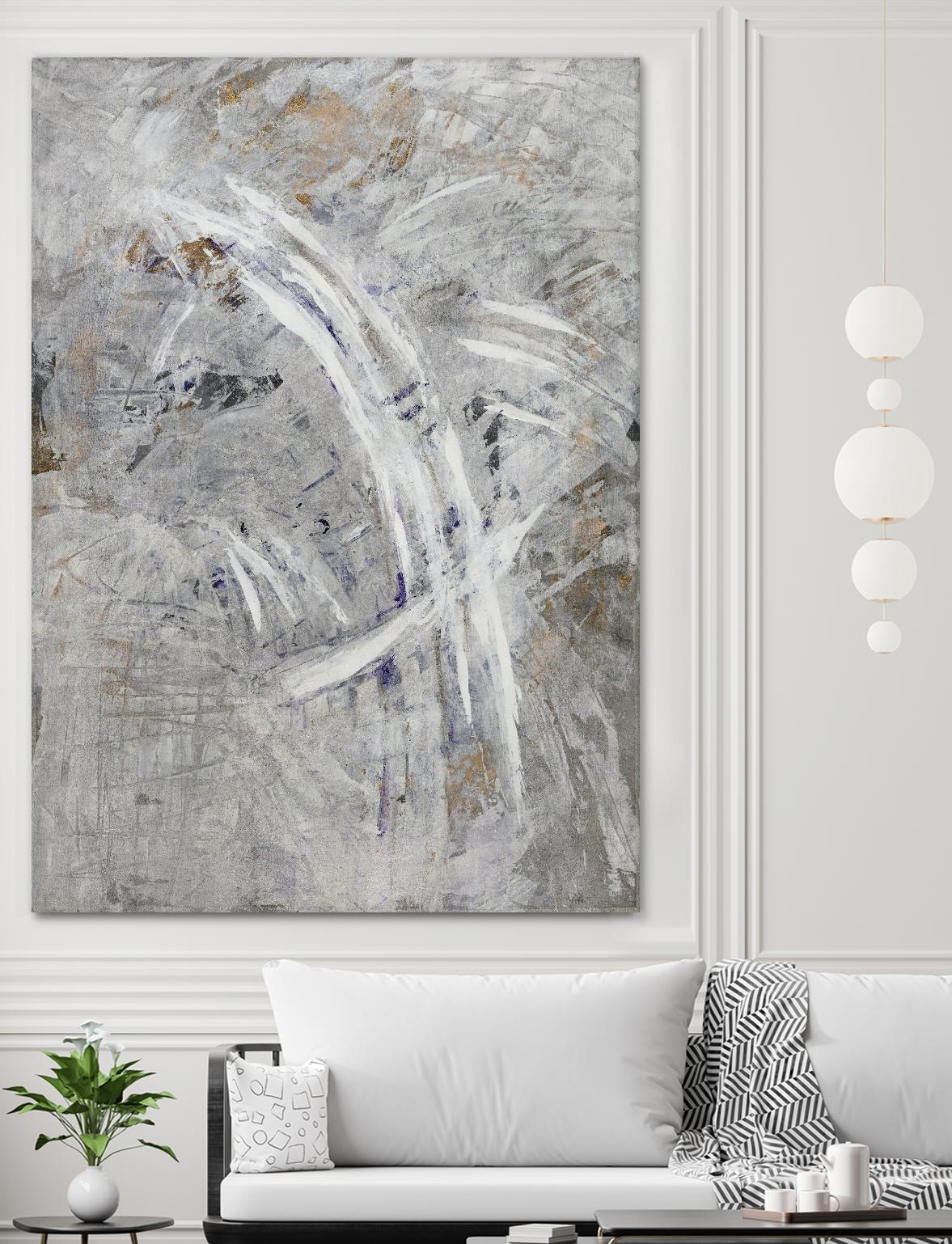 Simple Scratch by Daleno Art on GIANT ART - gold abstract abstrait