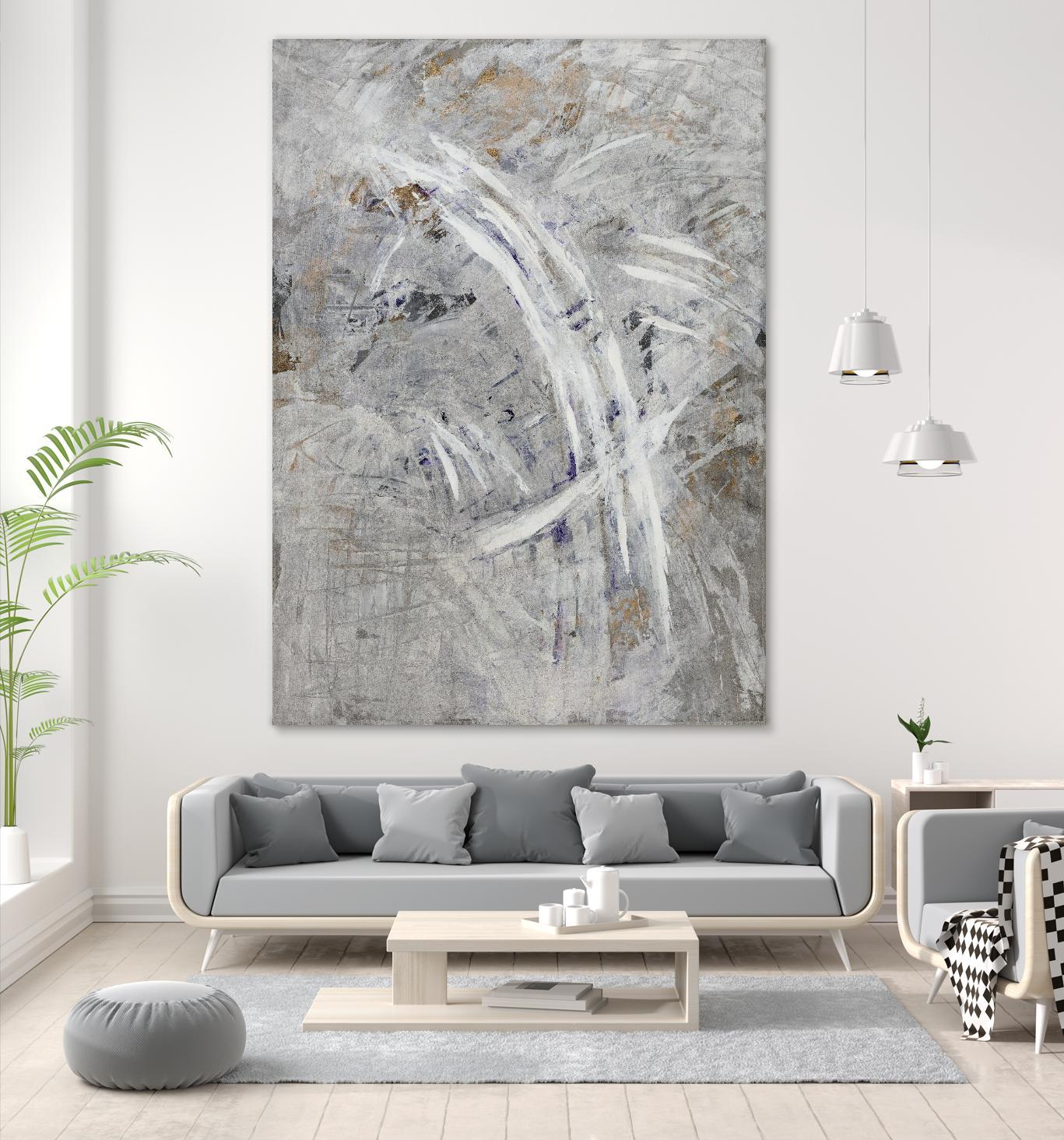 Simple Scratch by Daleno Art on GIANT ART - gold abstract abstrait