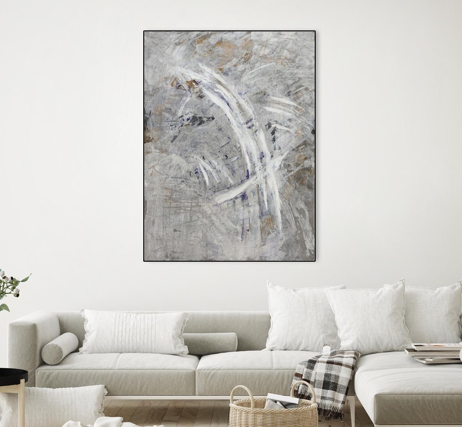 Simple Scratch by Daleno Art on GIANT ART - gold abstract abstrait