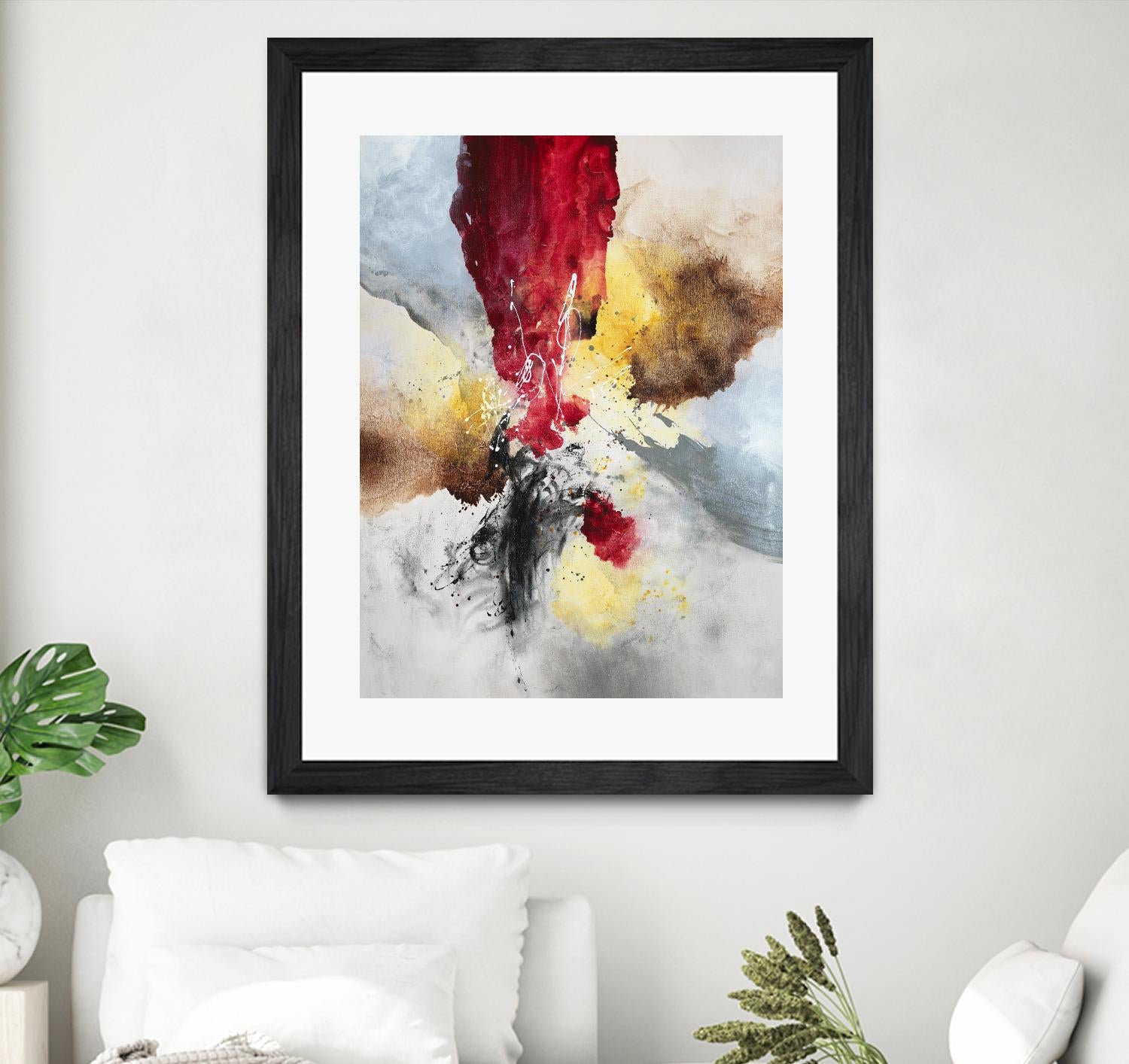 Subversion by Daleno Art on GIANT ART - red abstract abstrait