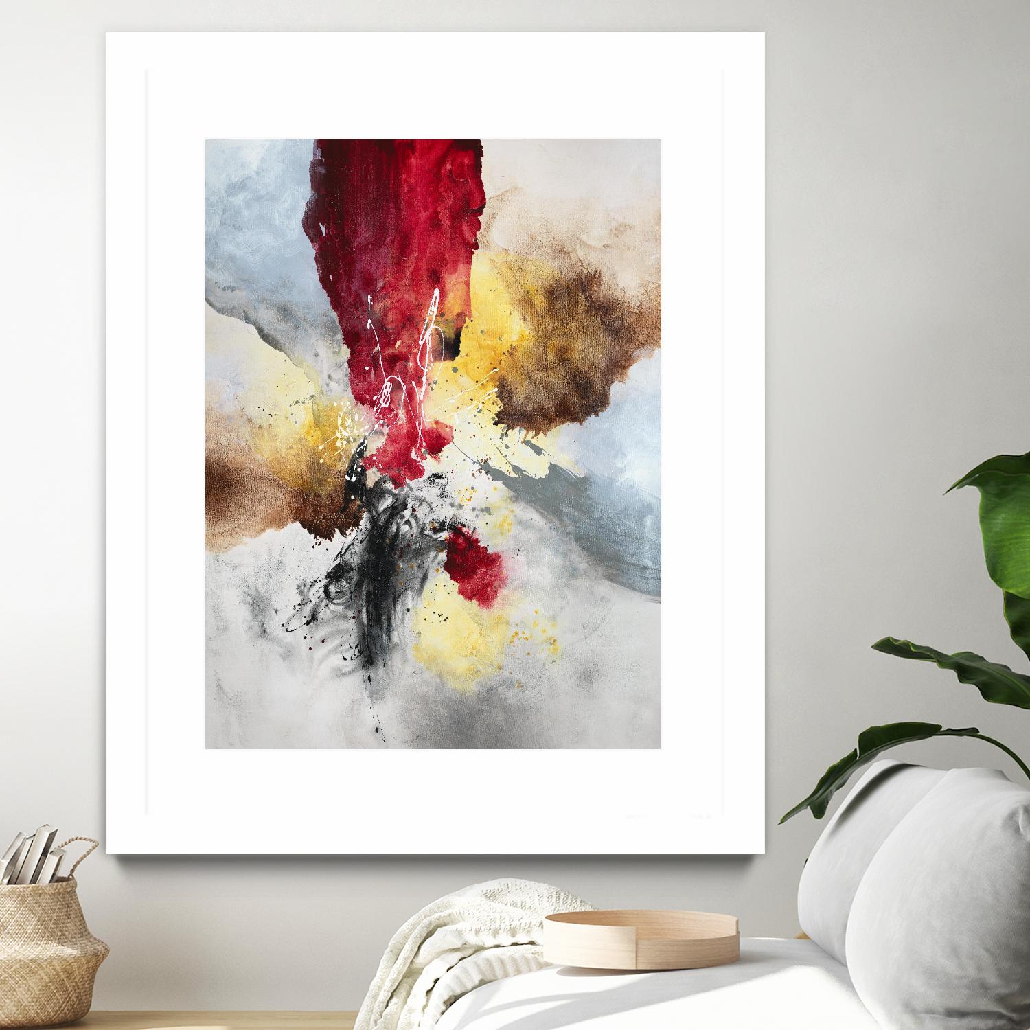 Subversion by Daleno Art on GIANT ART - red abstract abstrait