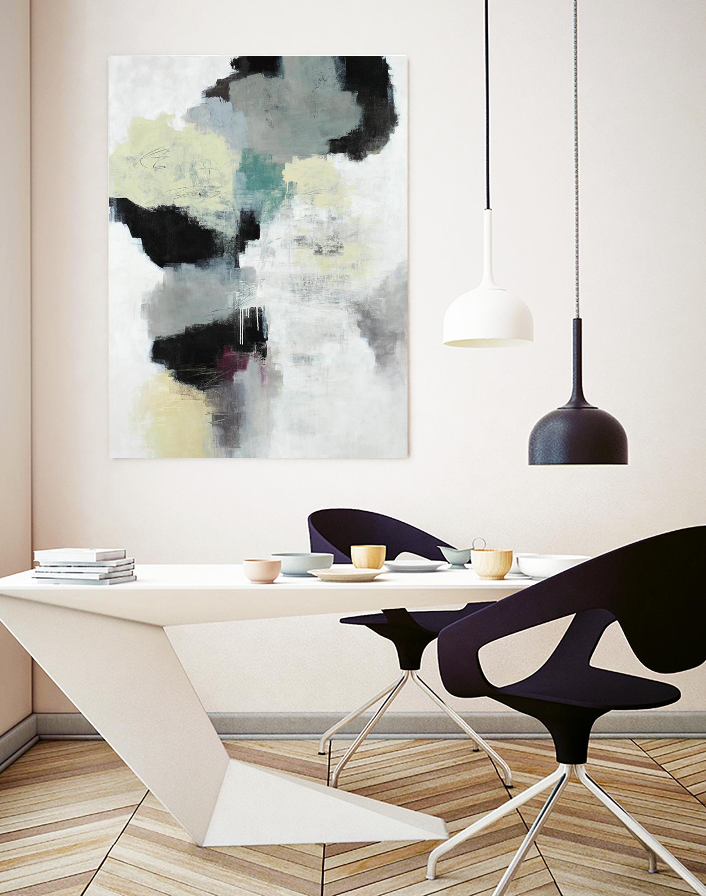 Major Chords by Daleno Art on GIANT ART - white abstract