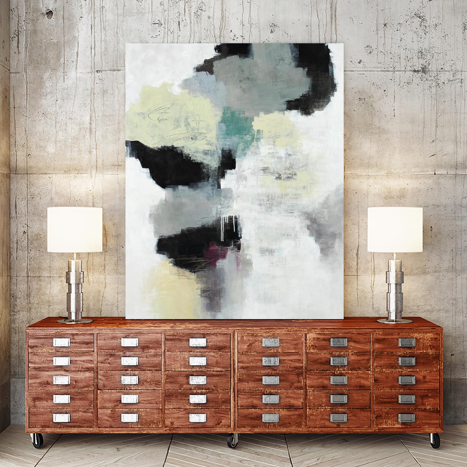 Major Chords by Daleno Art on GIANT ART - white abstract