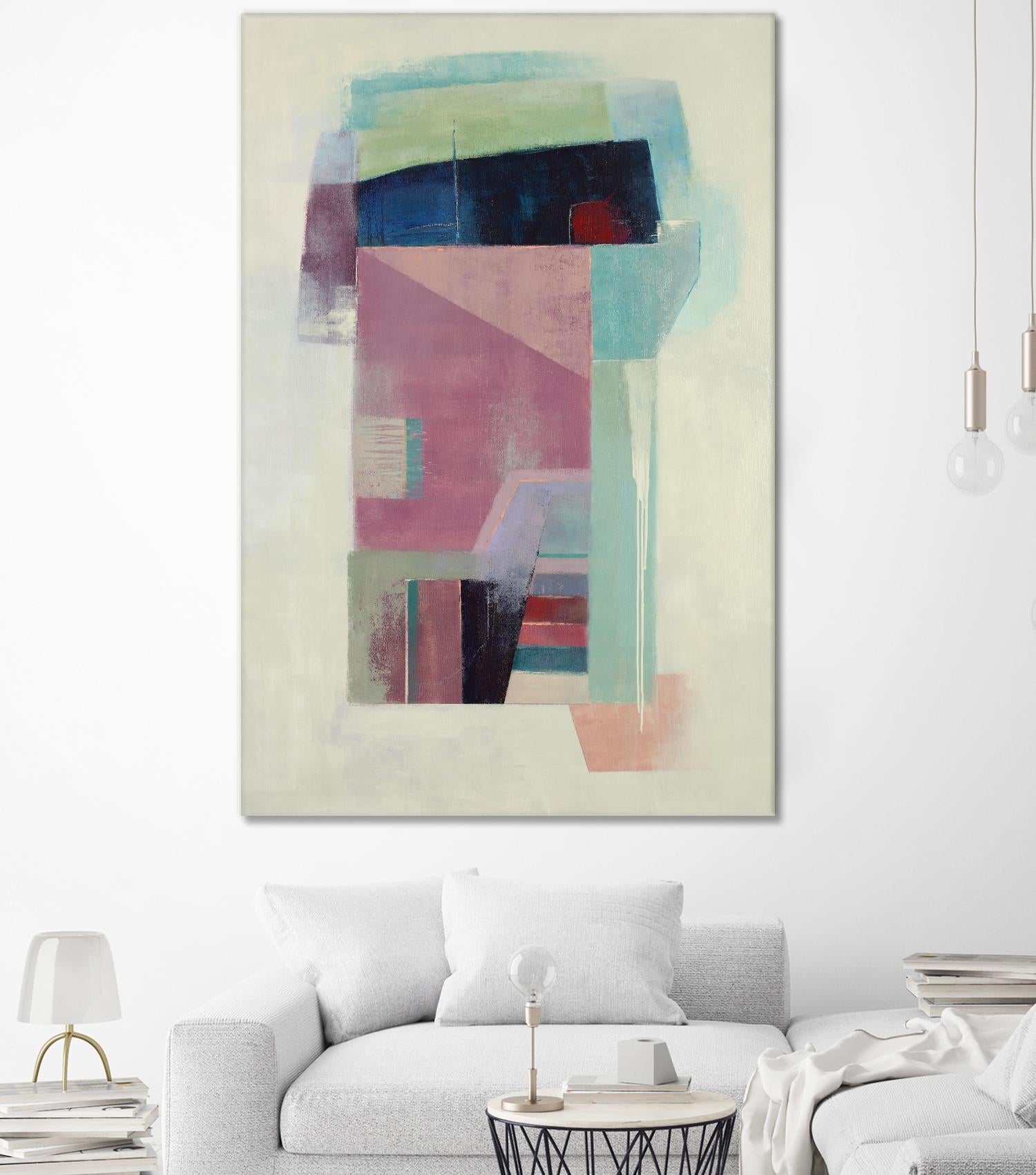 Specific Structures by Daleno Art on GIANT ART - red abstract abstrait