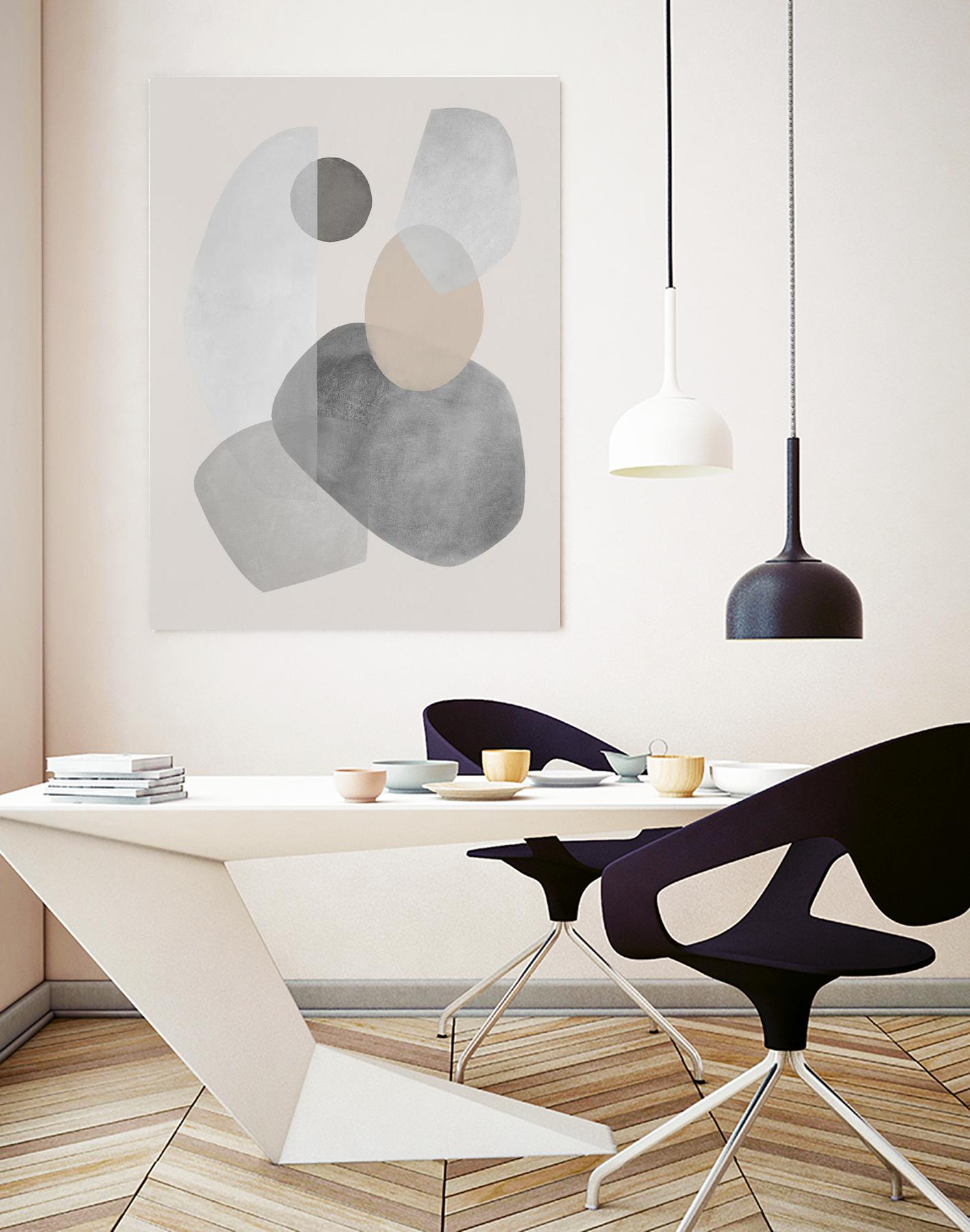 Pour Out by Daleno Art on GIANT ART - beige abstract abstract