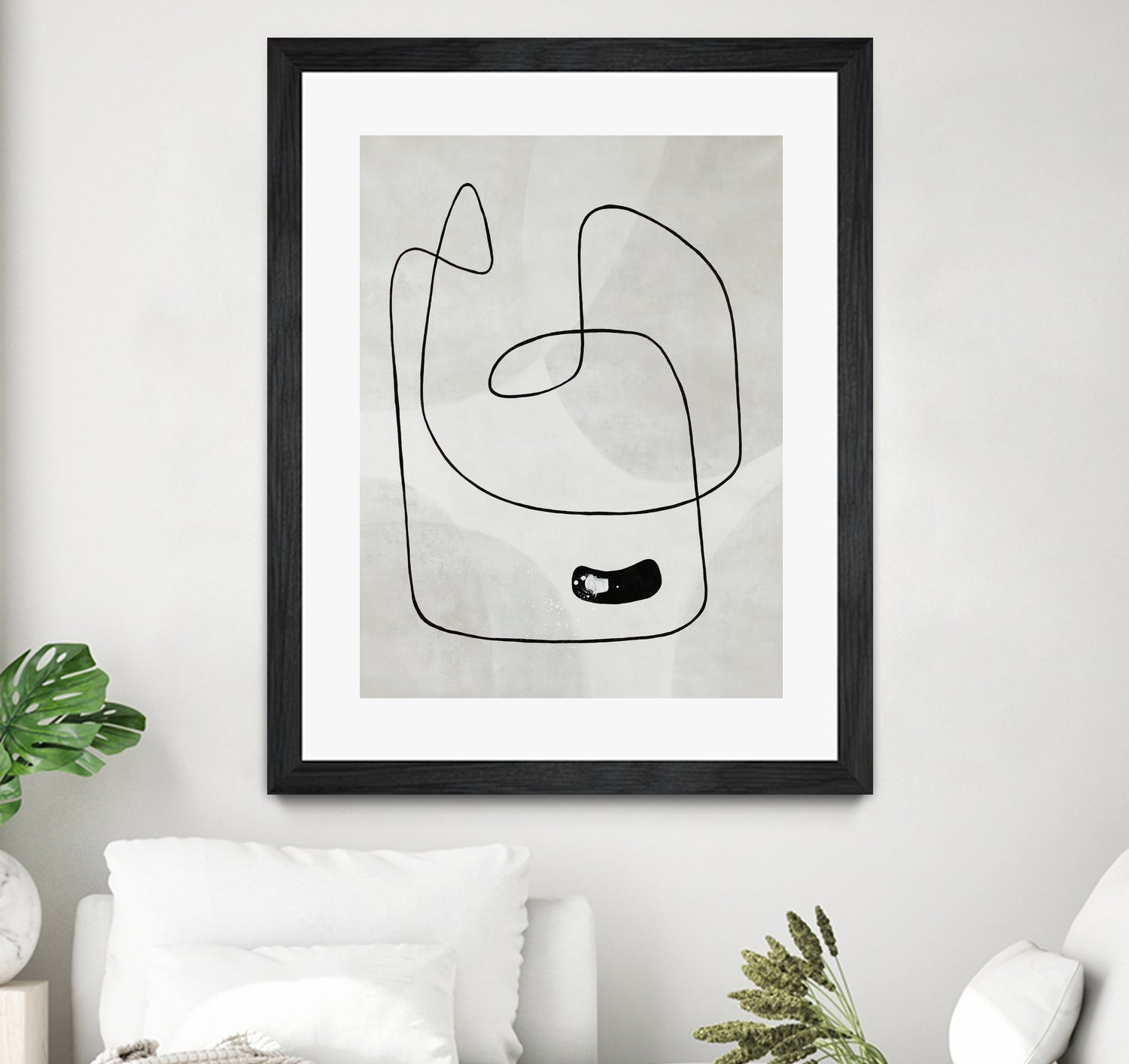 Take A Dip by Daleno Art on GIANT ART - black abstract