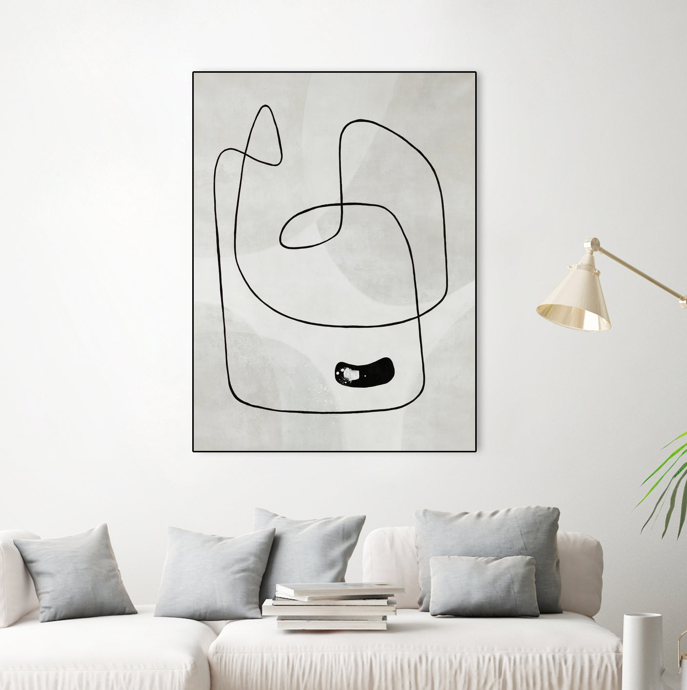 Take A Dip by Daleno Art on GIANT ART - black abstract