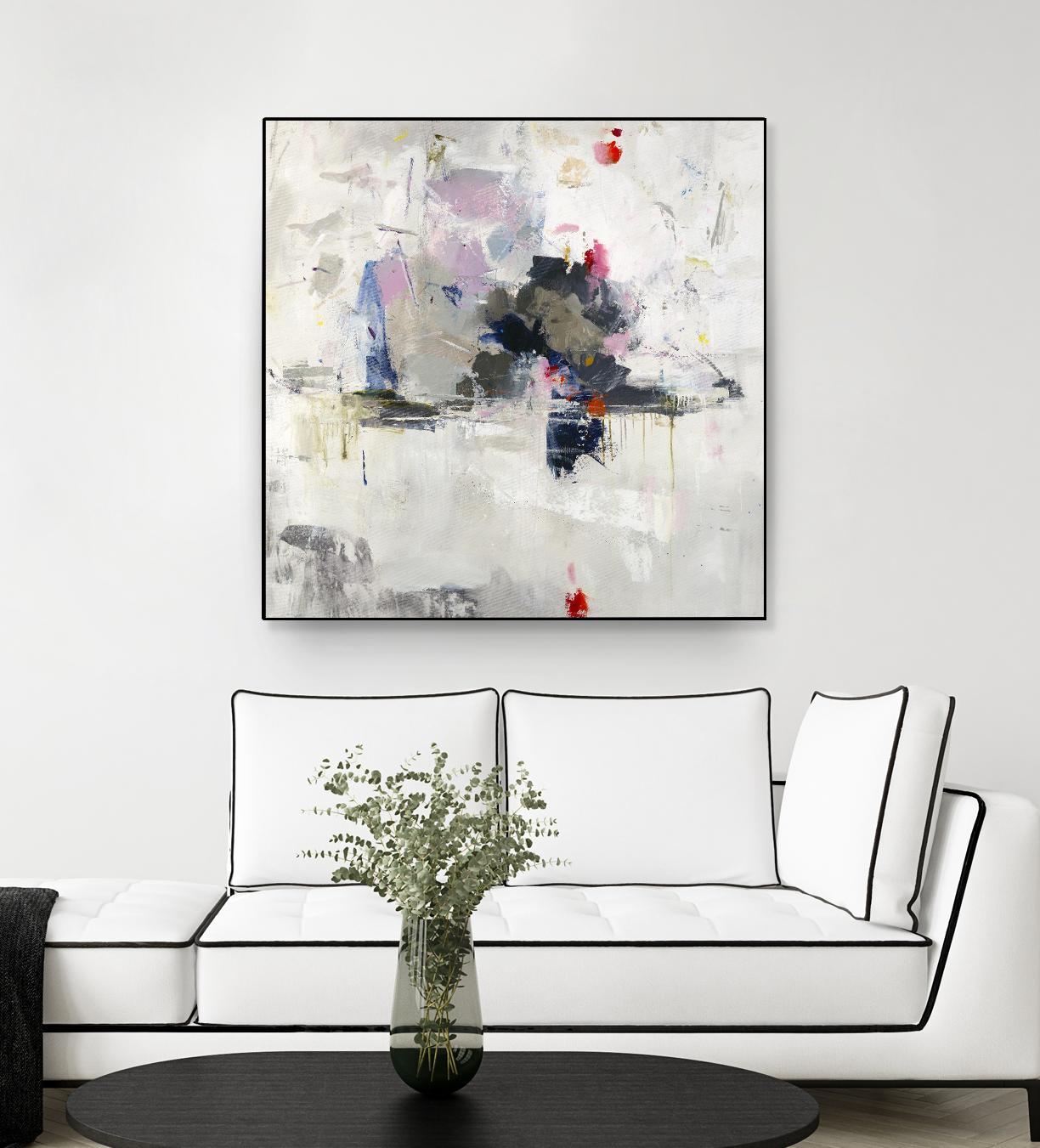 Glacial Mass by Daleno Art on GIANT ART - red abstract abstrait