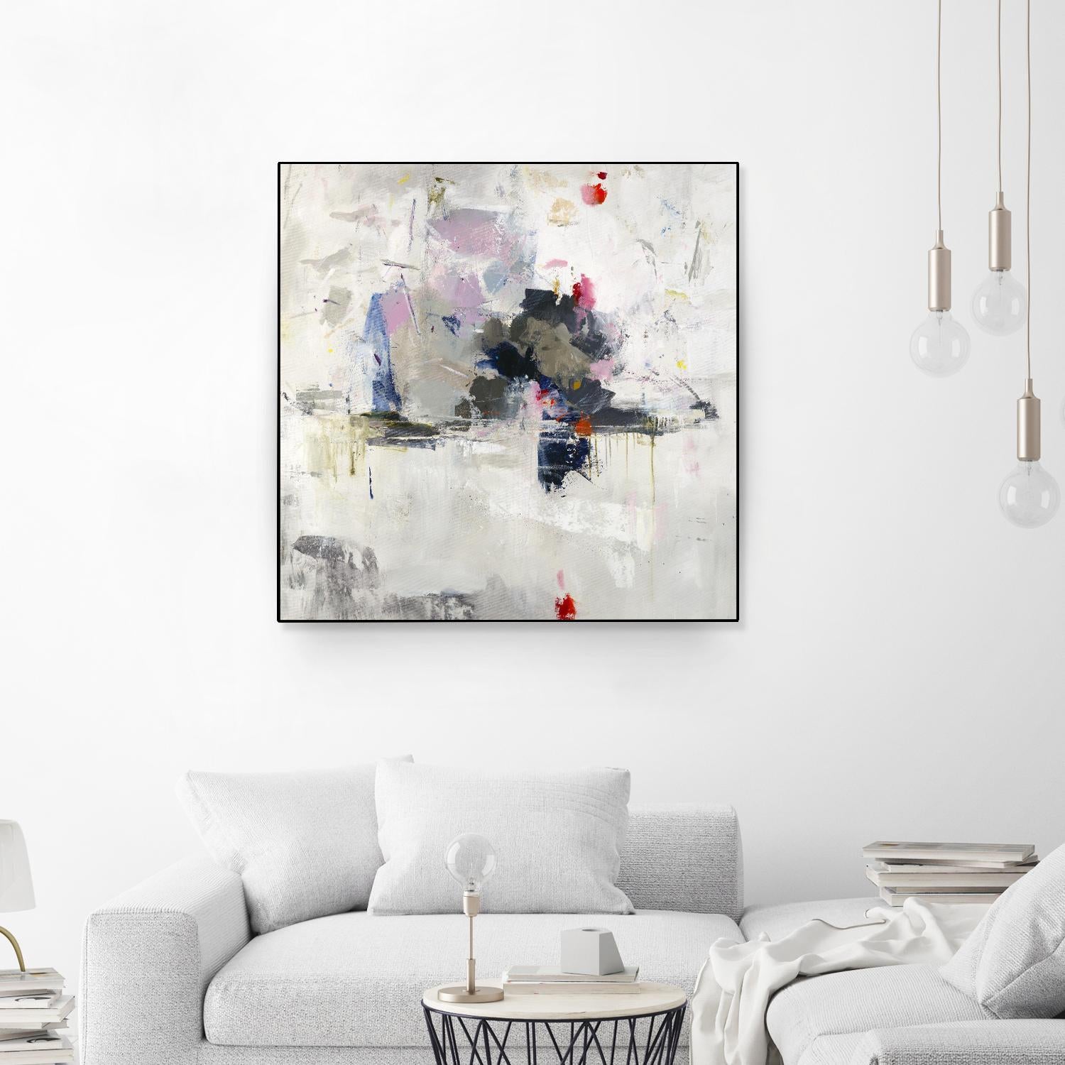 Glacial Mass by Daleno Art on GIANT ART - red abstract abstrait