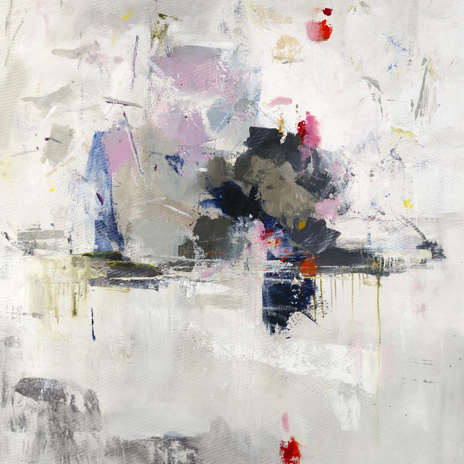 Glacial Mass by Daleno Art on GIANT ART - red abstract abstrait