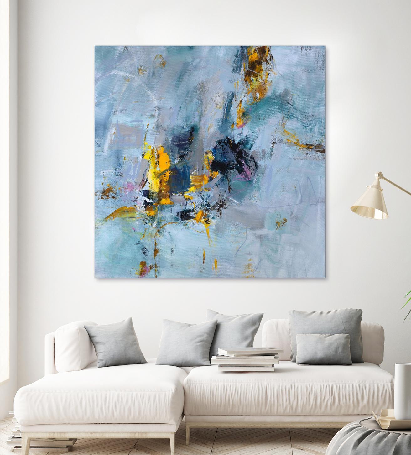 Prize of the Day by Daleno Art on GIANT ART - gold abstract
