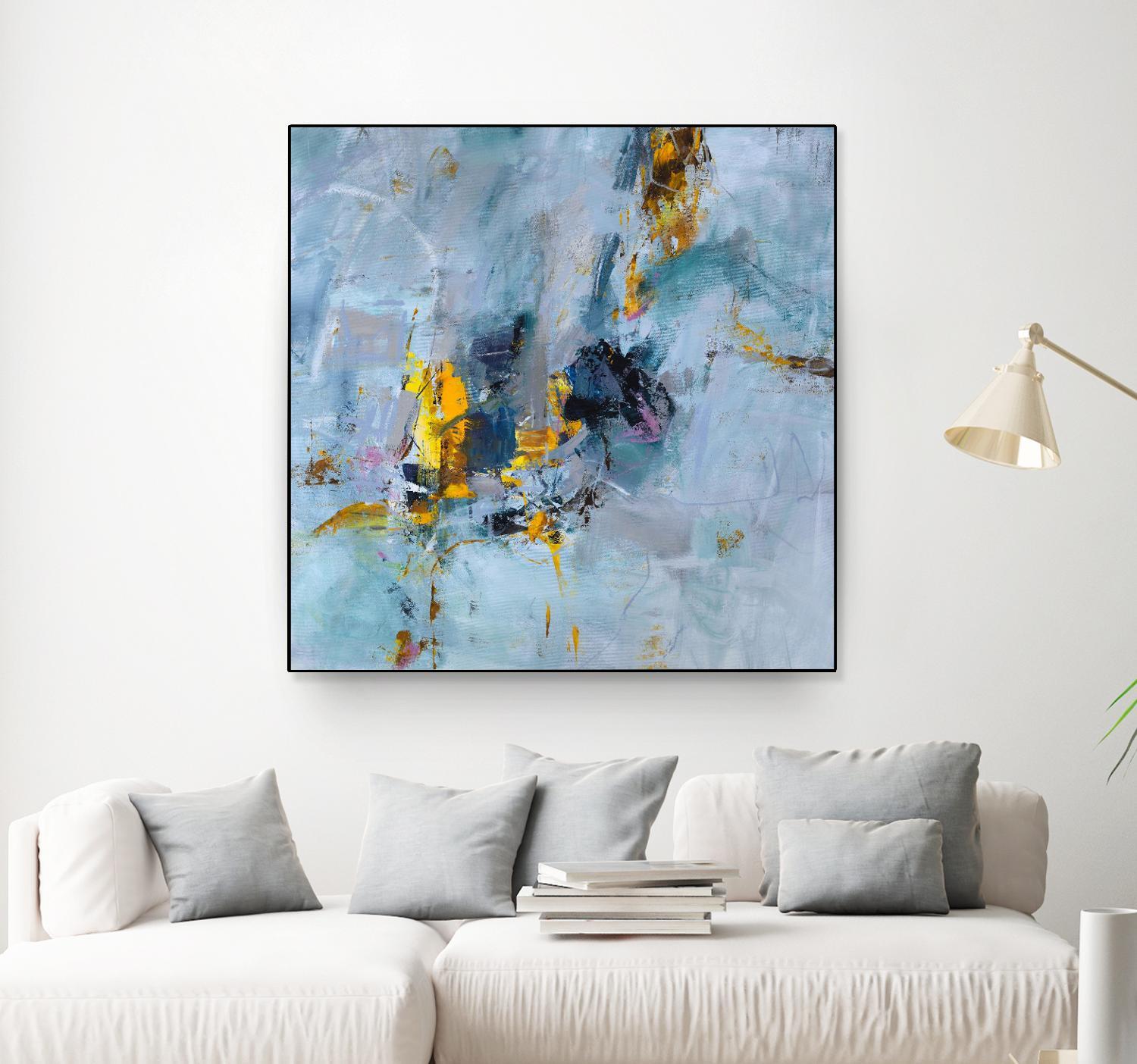 Prize of the Day by Daleno Art on GIANT ART - gold abstract