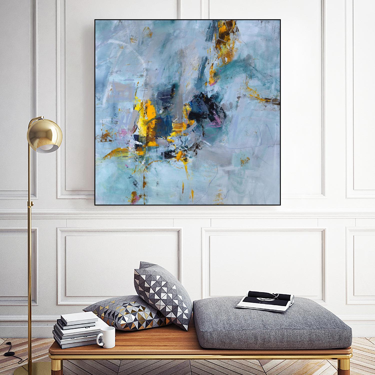Prize of the Day by Daleno Art on GIANT ART - gold abstract