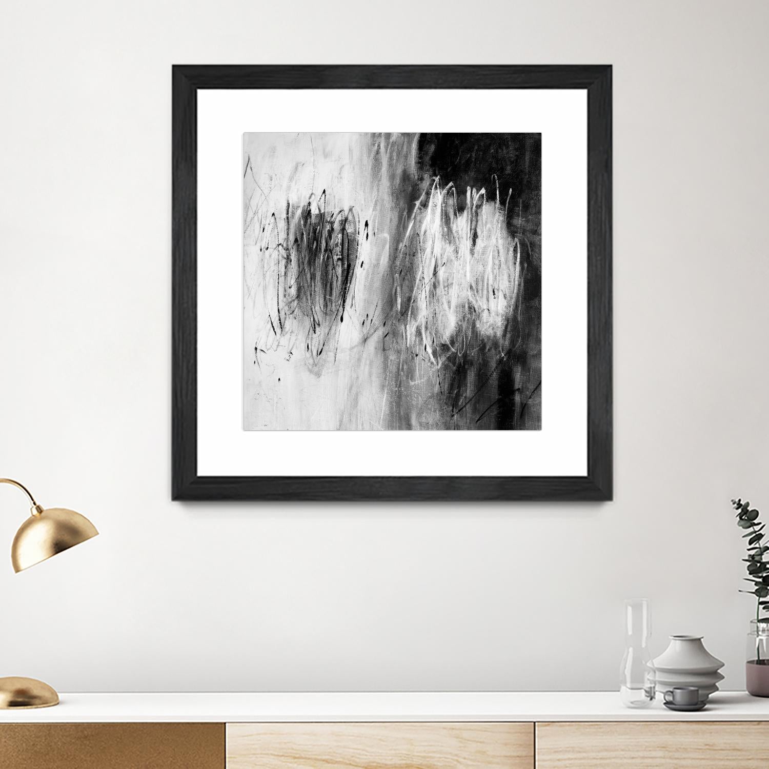 Disco Duo by Daleno Art on GIANT ART - white abstract abstrait