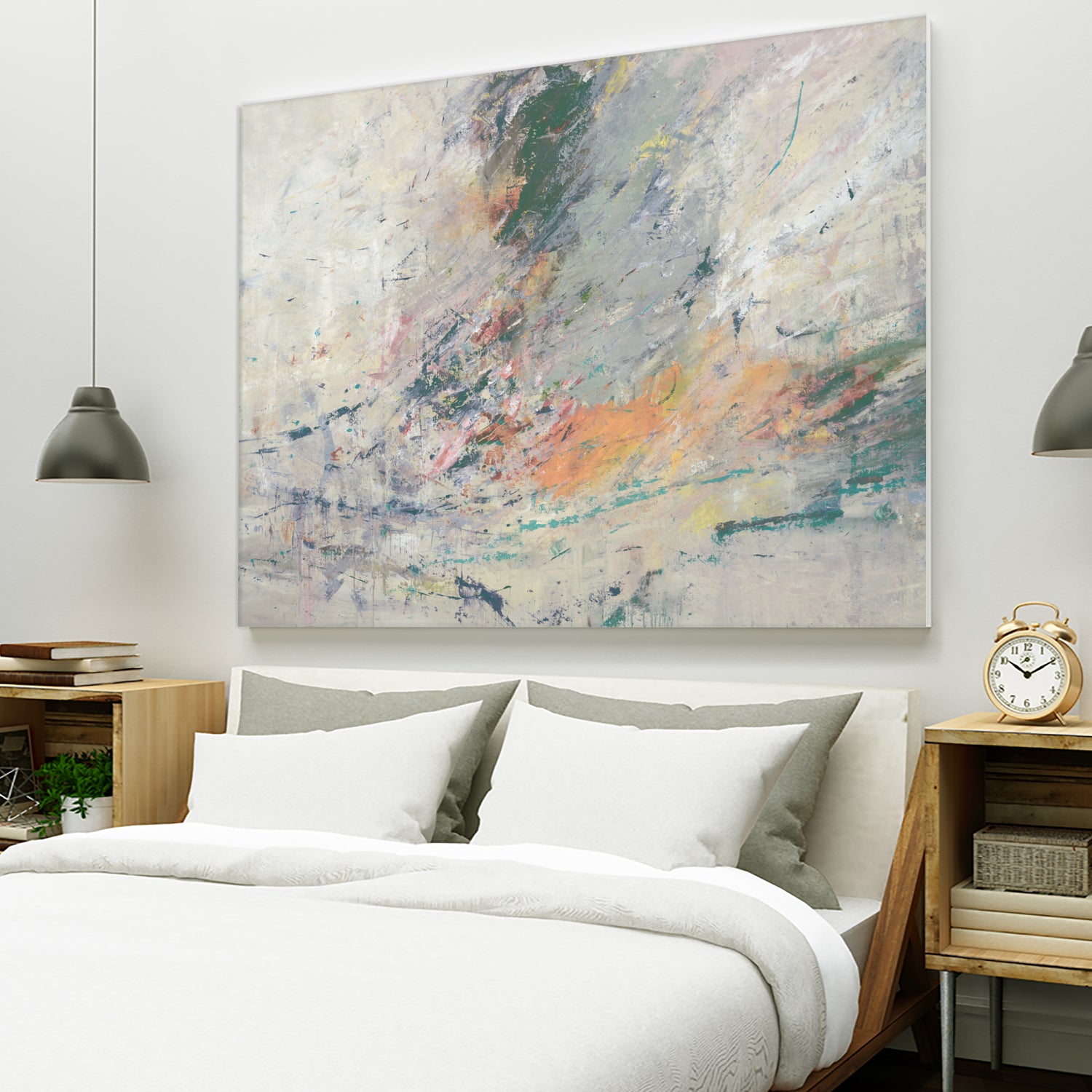 A Fabulous Finish IV by Daleno Art on GIANT ART - grey abstract