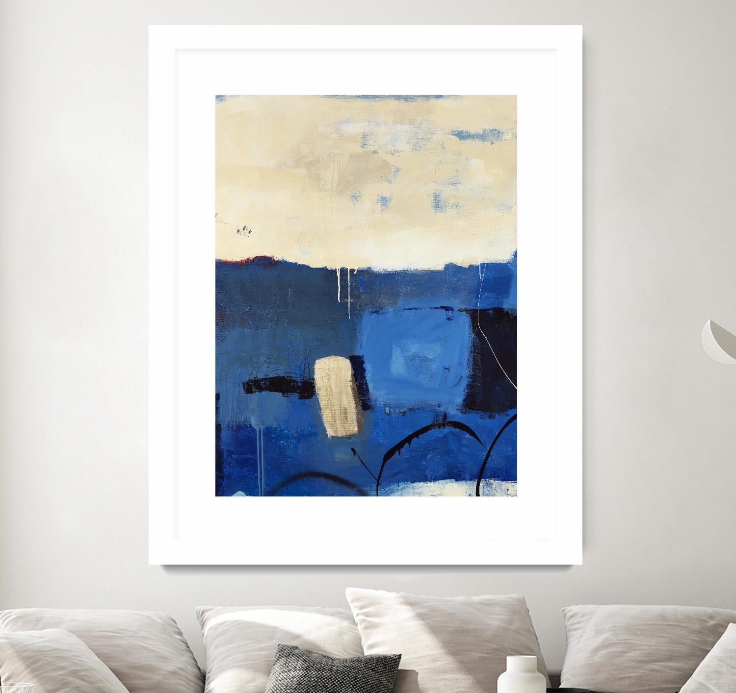 Closest Exit by Daleno Art on GIANT ART - beige abstract beige