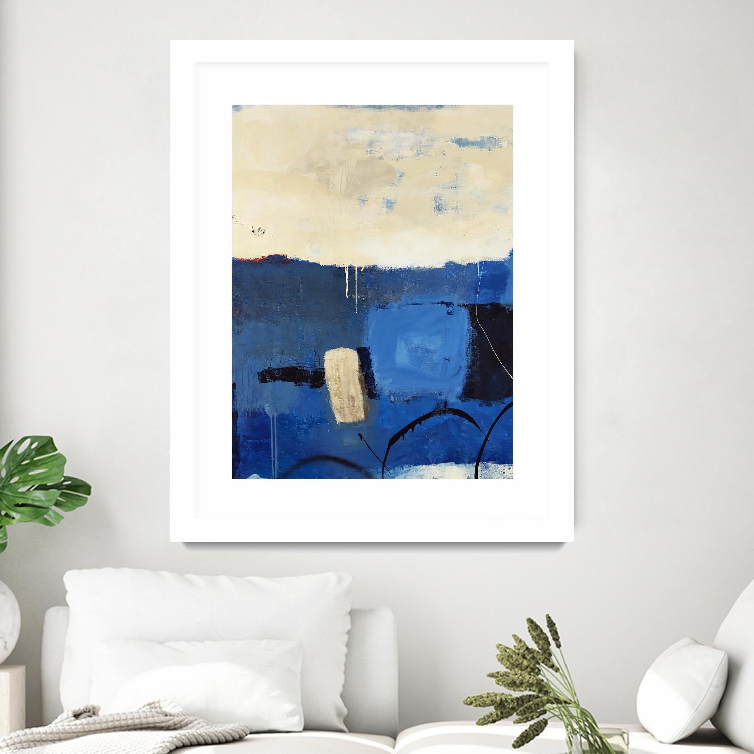 Closest Exit by Daleno Art on GIANT ART - beige abstract beige