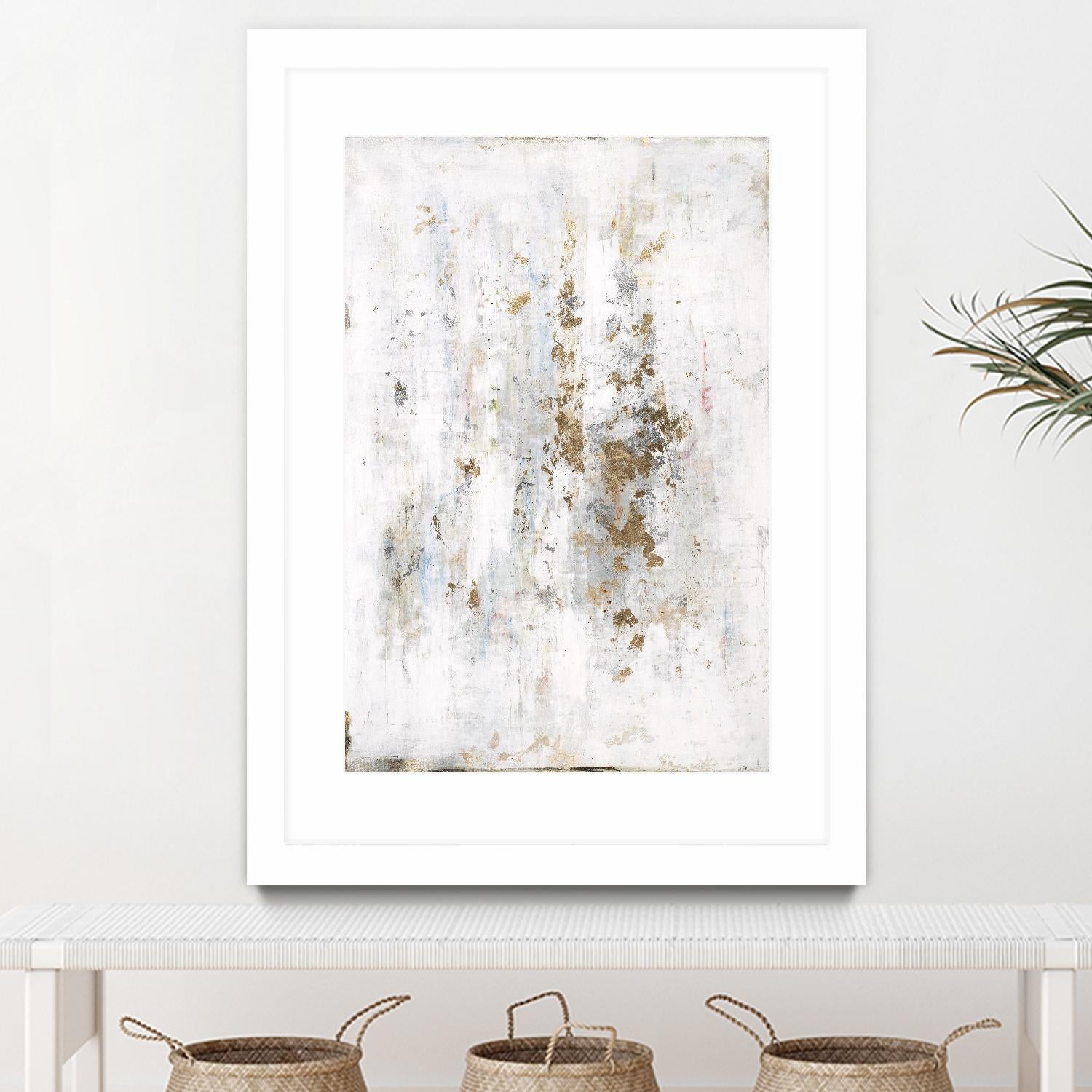 Drips and Dabs II by Daleno Art on GIANT ART - gold abstract abstract