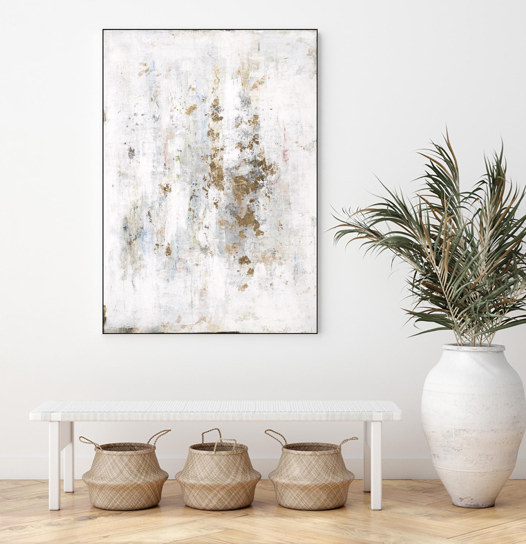 Drips and Dabs II by Daleno Art on GIANT ART - gold abstract abstract