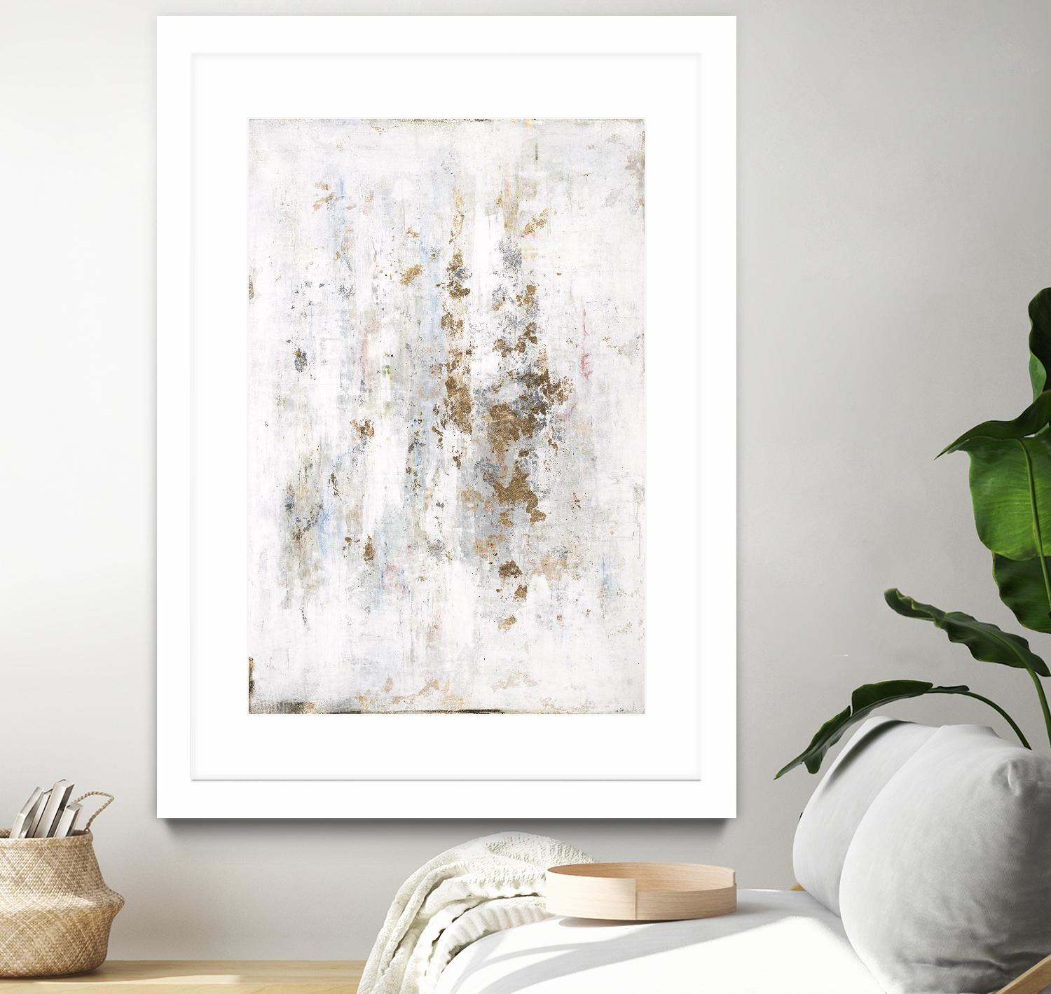 Drips and Dabs II by Daleno Art on GIANT ART - gold abstract abstract