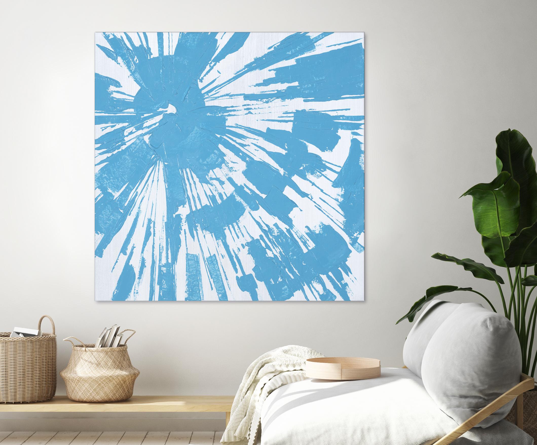 Holiday Festivities IV by Daleno Art on GIANT ART - blue pop art pop art