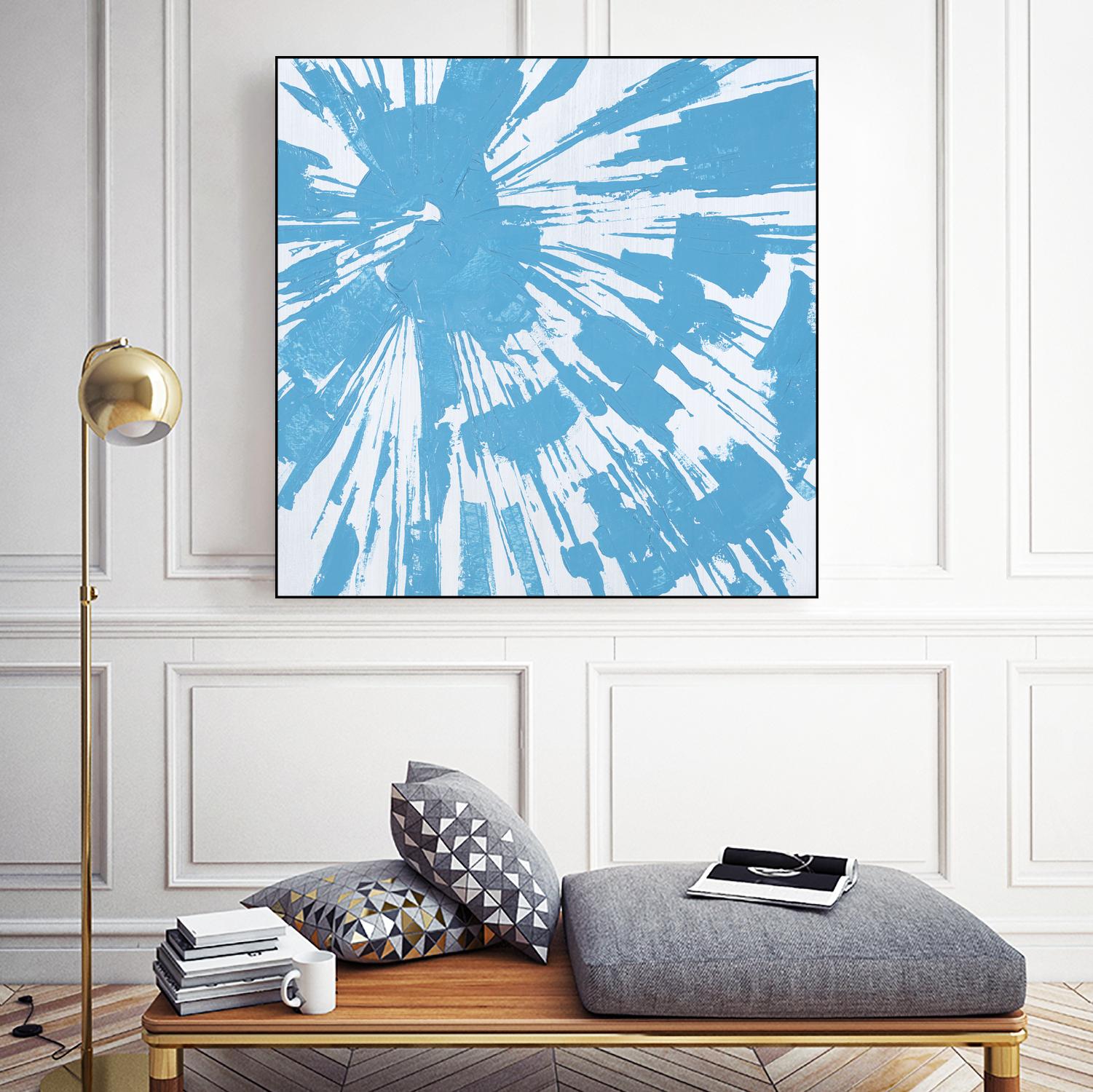 Holiday Festivities IV by Daleno Art on GIANT ART - blue pop art pop art