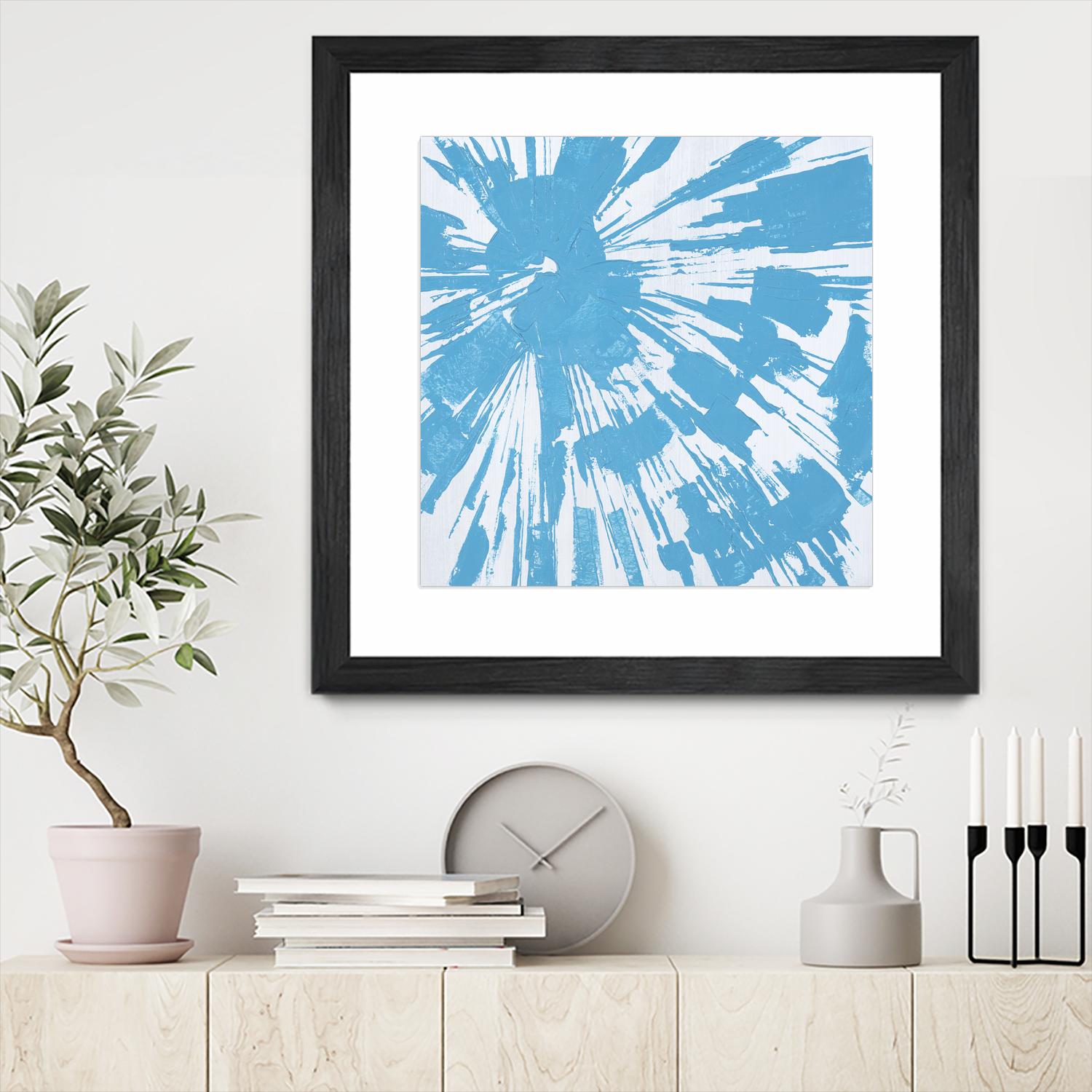 Holiday Festivities IV by Daleno Art on GIANT ART - blue pop art pop art