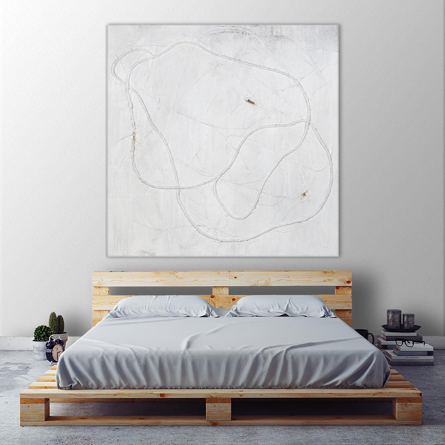 Super Wrangler by Daleno Art on GIANT ART - gold abstract abstrait