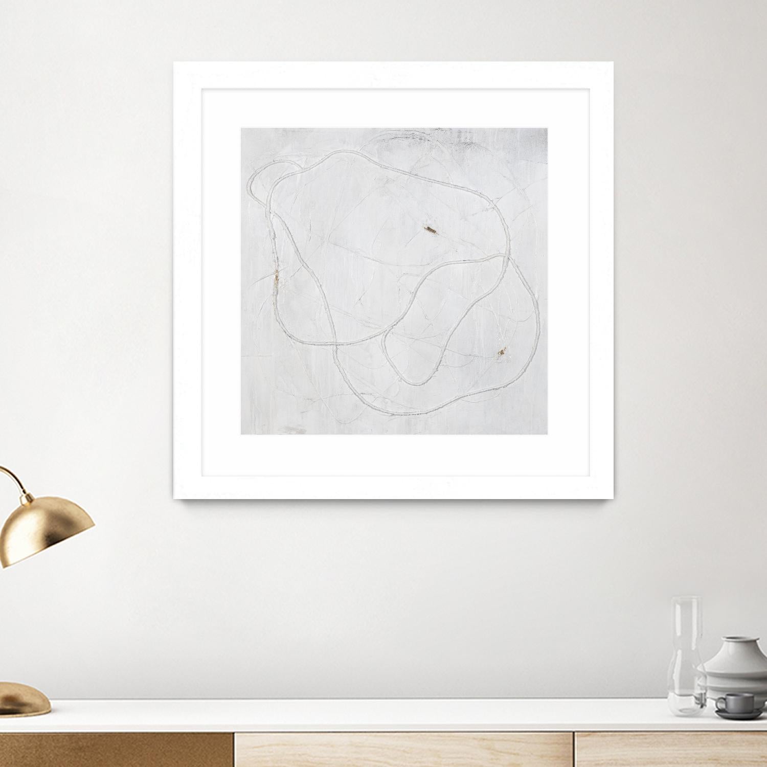 Super Wrangler by Daleno Art on GIANT ART - gold abstract abstrait
