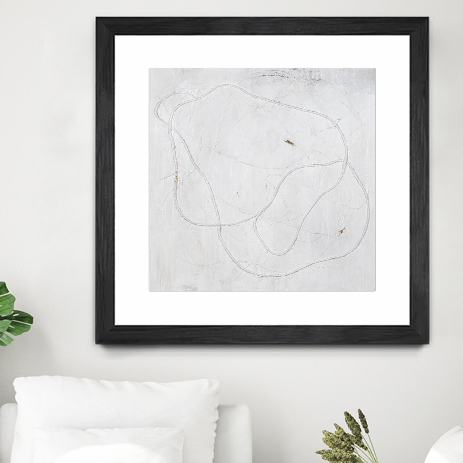 Super Wrangler by Daleno Art on GIANT ART - gold abstract abstrait