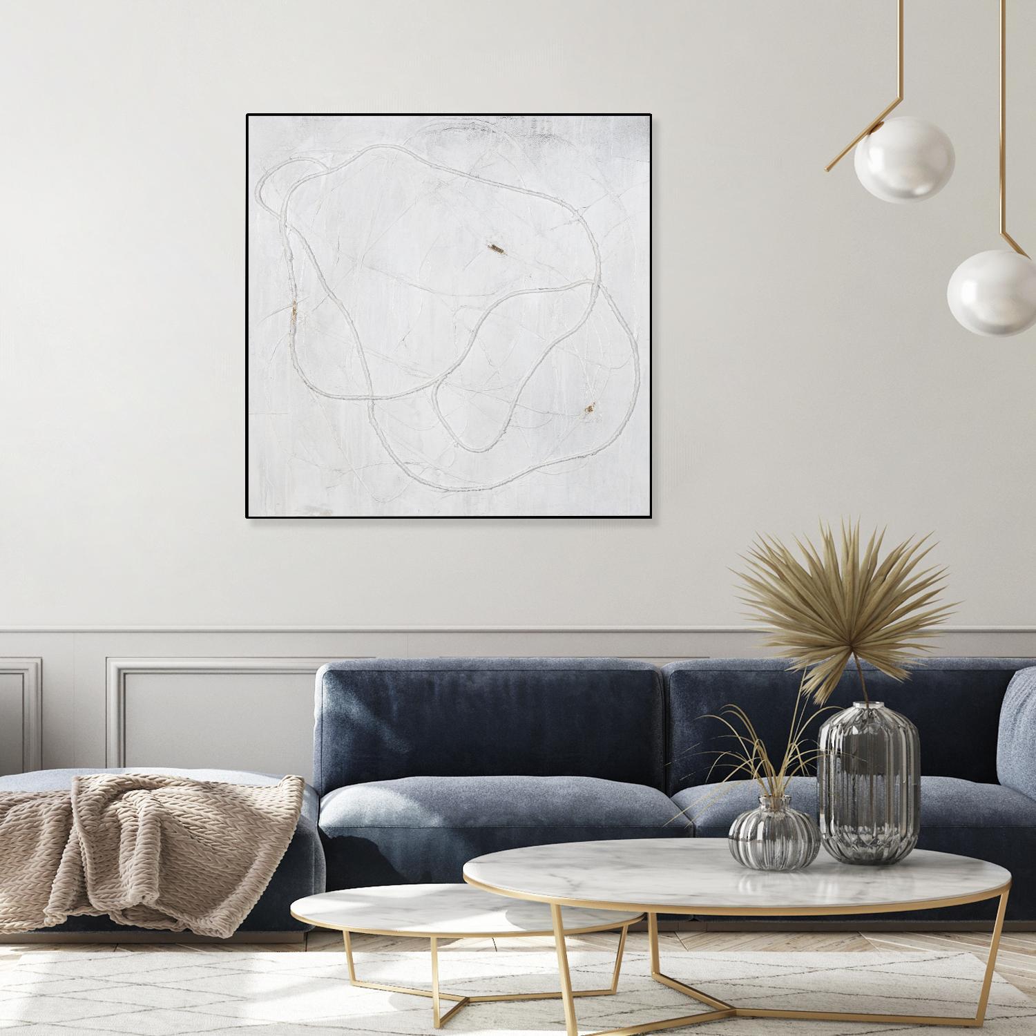 Super Wrangler by Daleno Art on GIANT ART - gold abstract abstrait