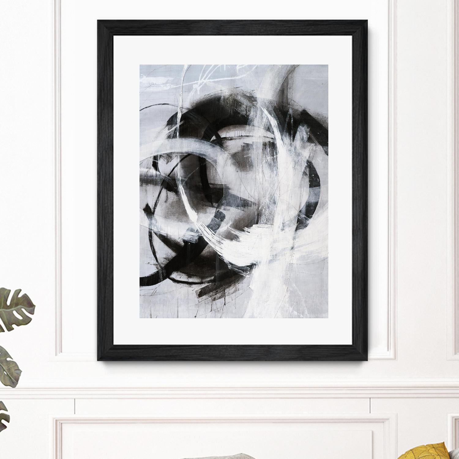 No Turning Radius by Daleno Art on GIANT ART - white abstract