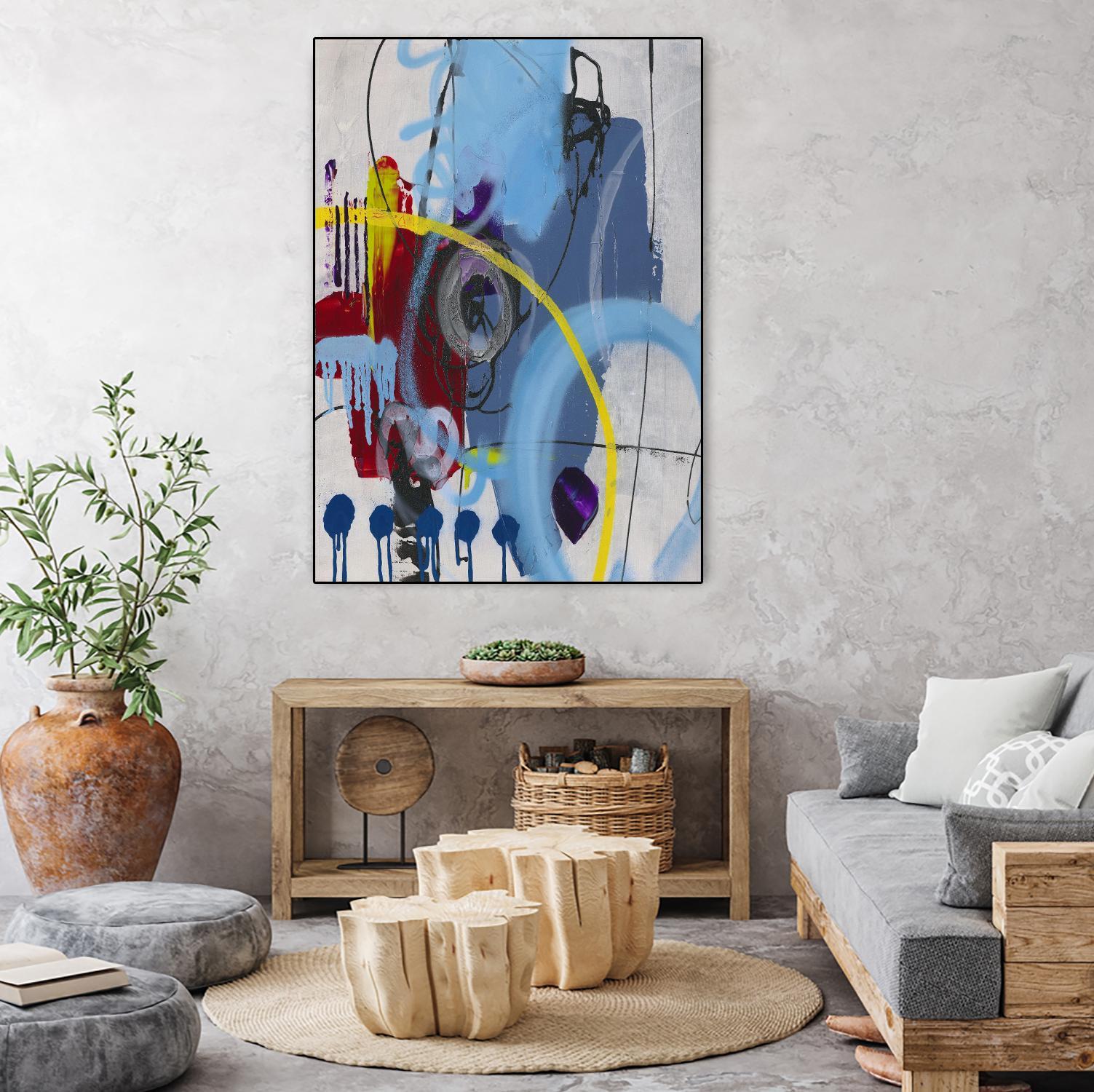 Live for the Applause I by Daleno Art on GIANT ART - abstract