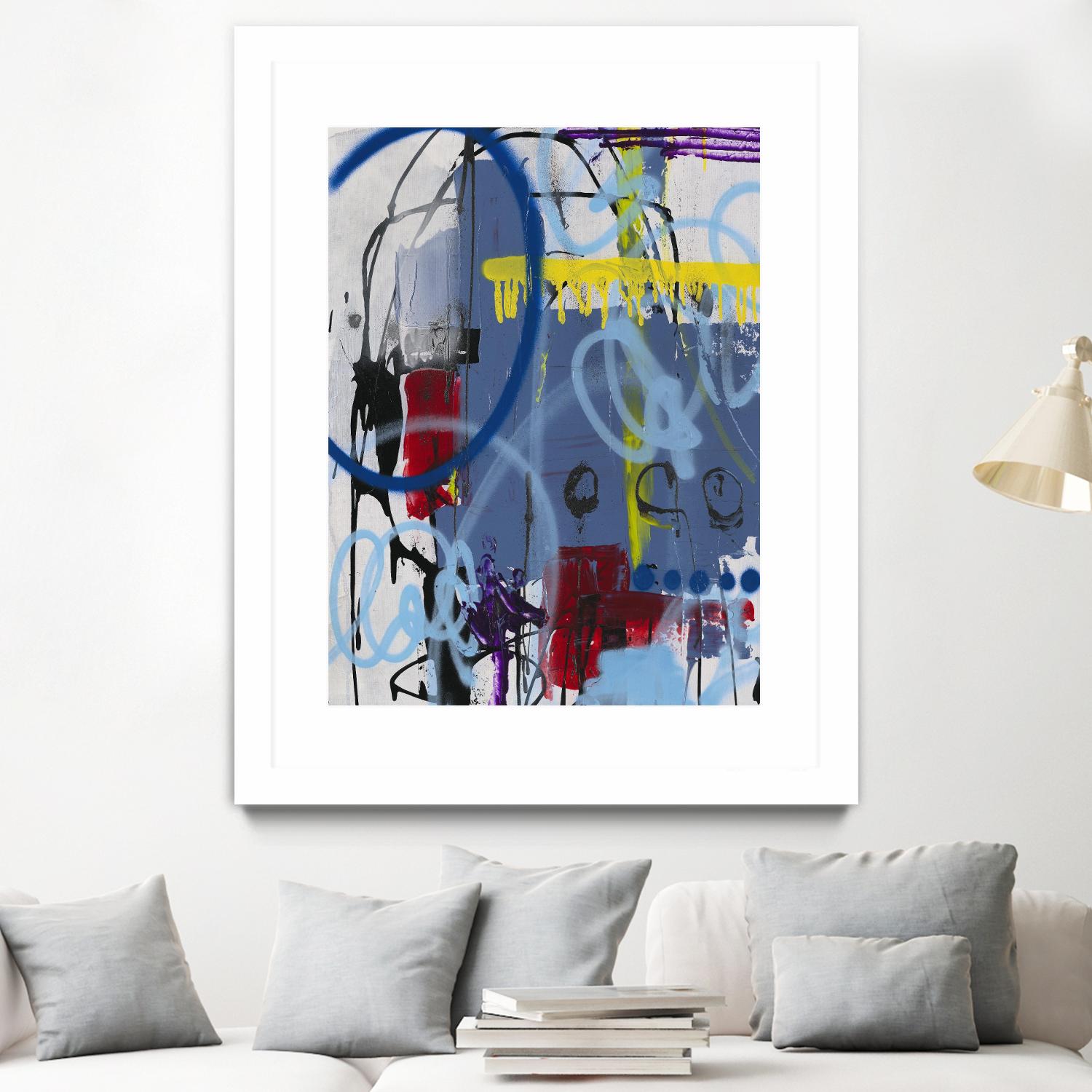 Live for the Applause II by Daleno Art on GIANT ART - red abstract