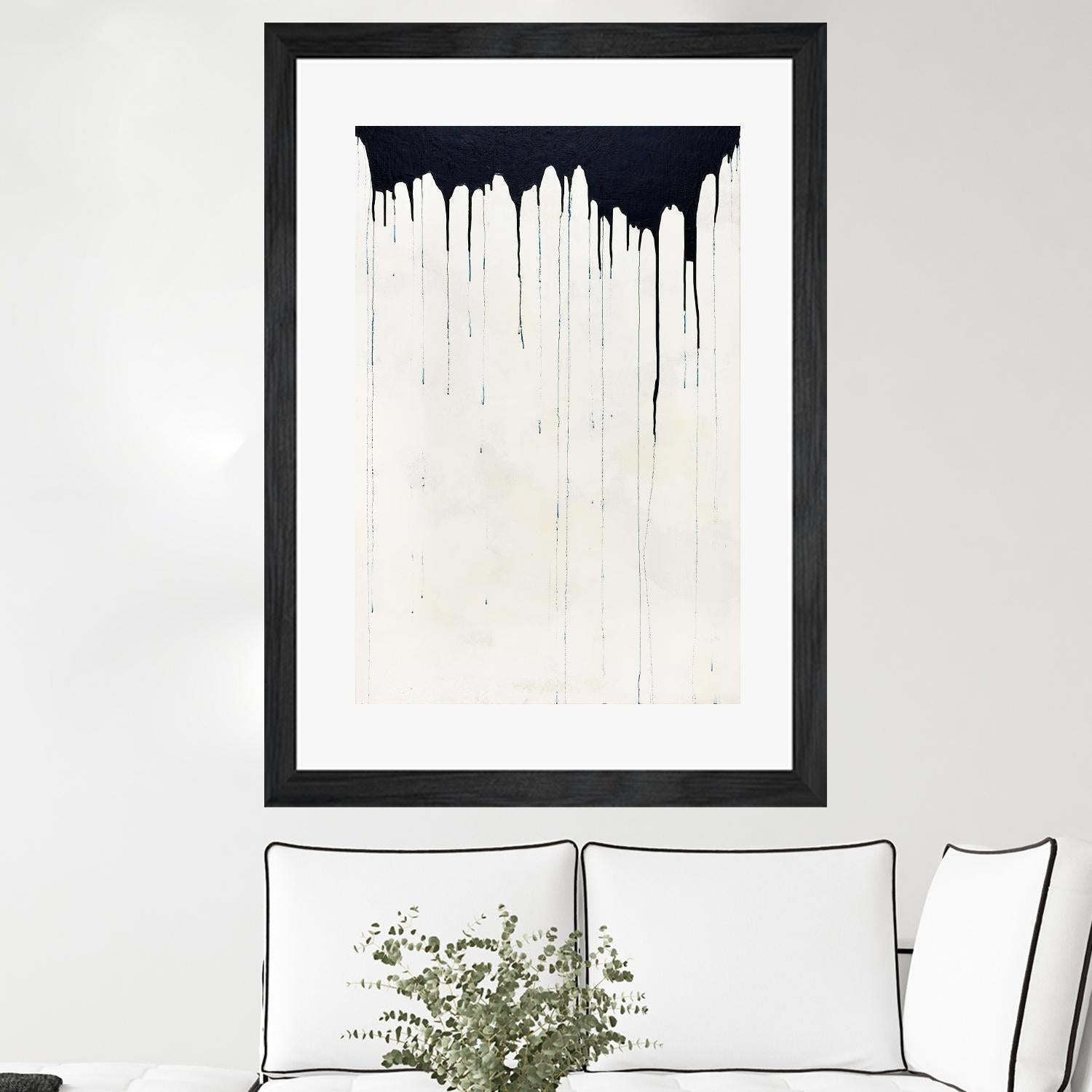 Iced Macchiato by Daleno Art on GIANT ART - white abstract