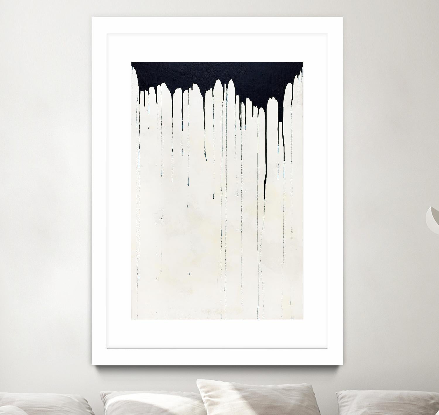 Iced Macchiato by Daleno Art on GIANT ART - white abstract