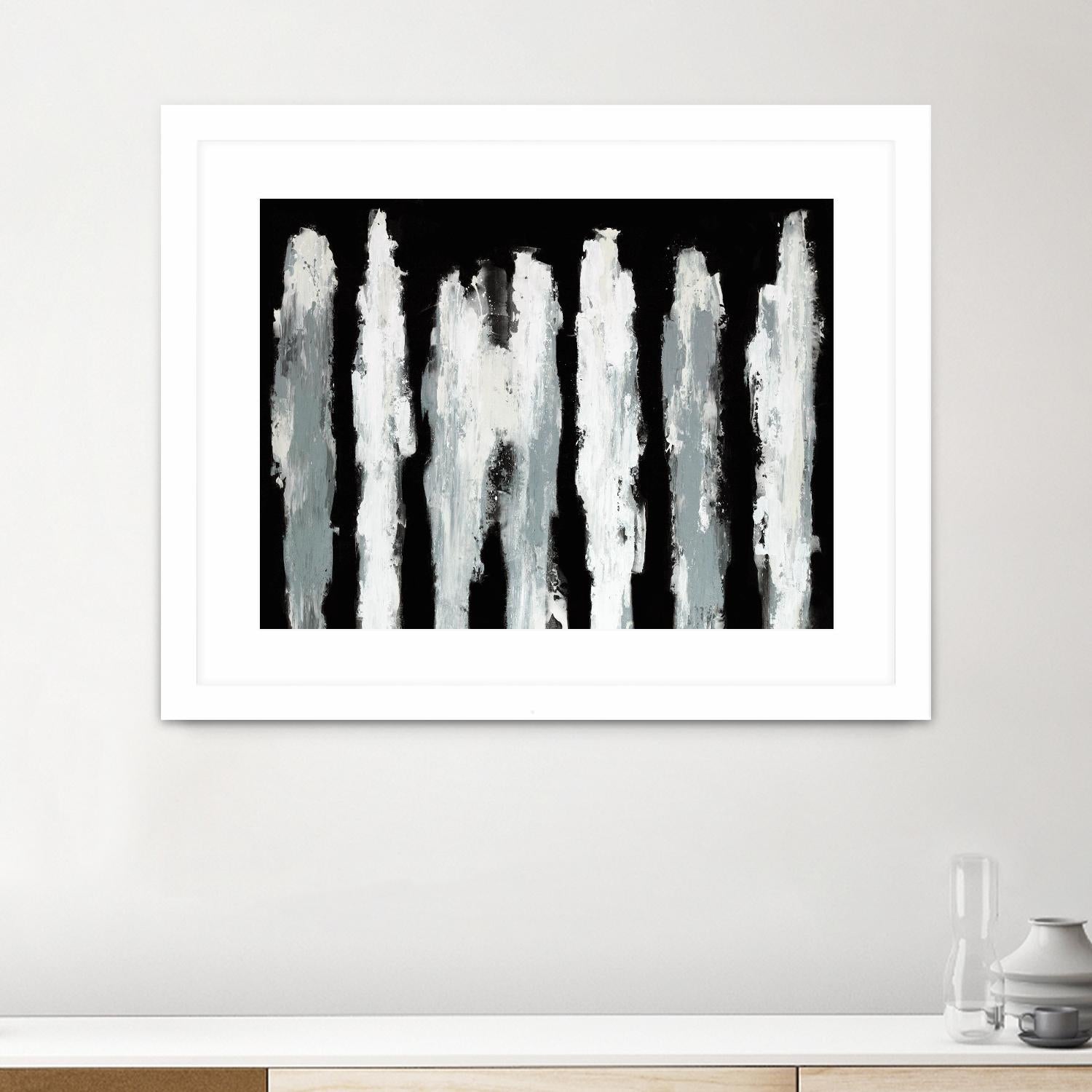 Kept in the Shadows by Daleno Art on GIANT ART - white abstract