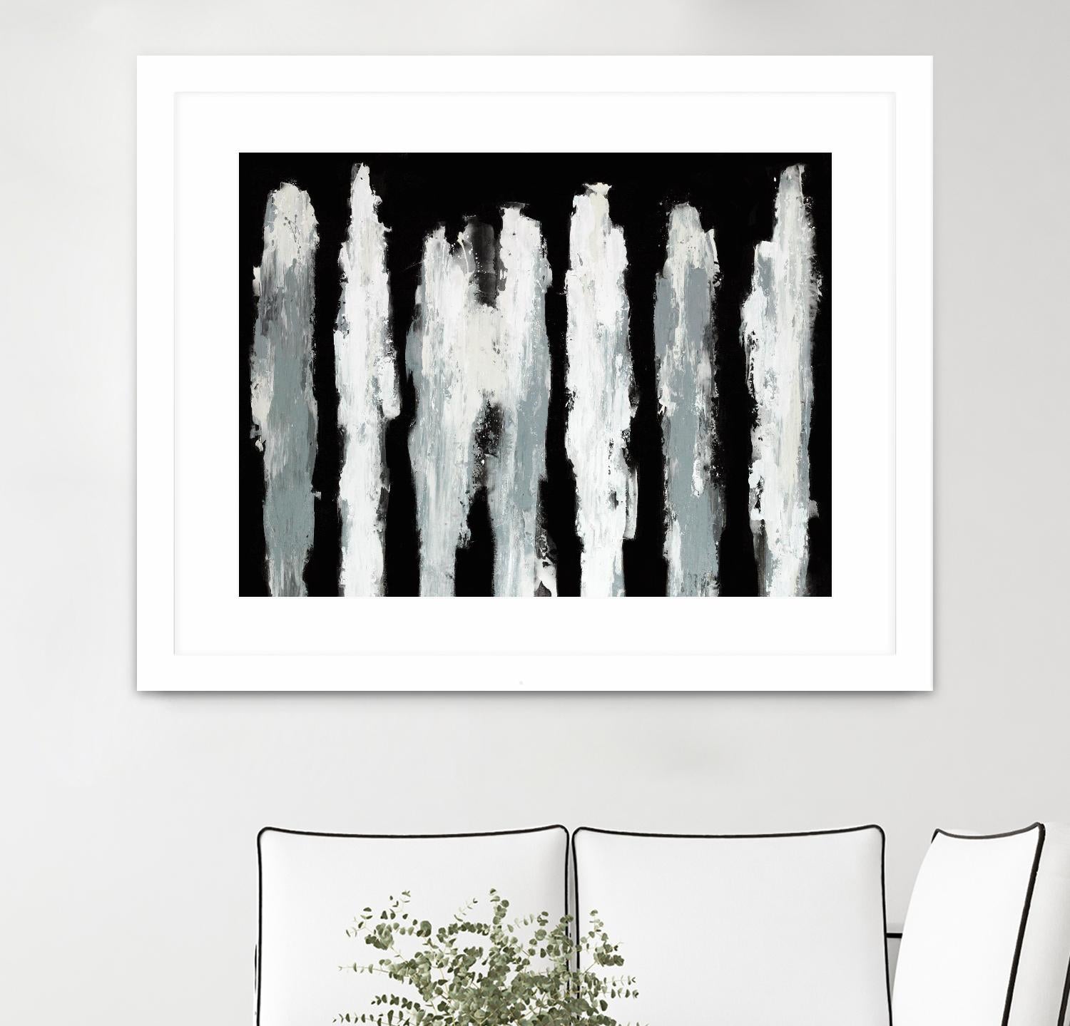 Kept in the Shadows by Daleno Art on GIANT ART - white abstract