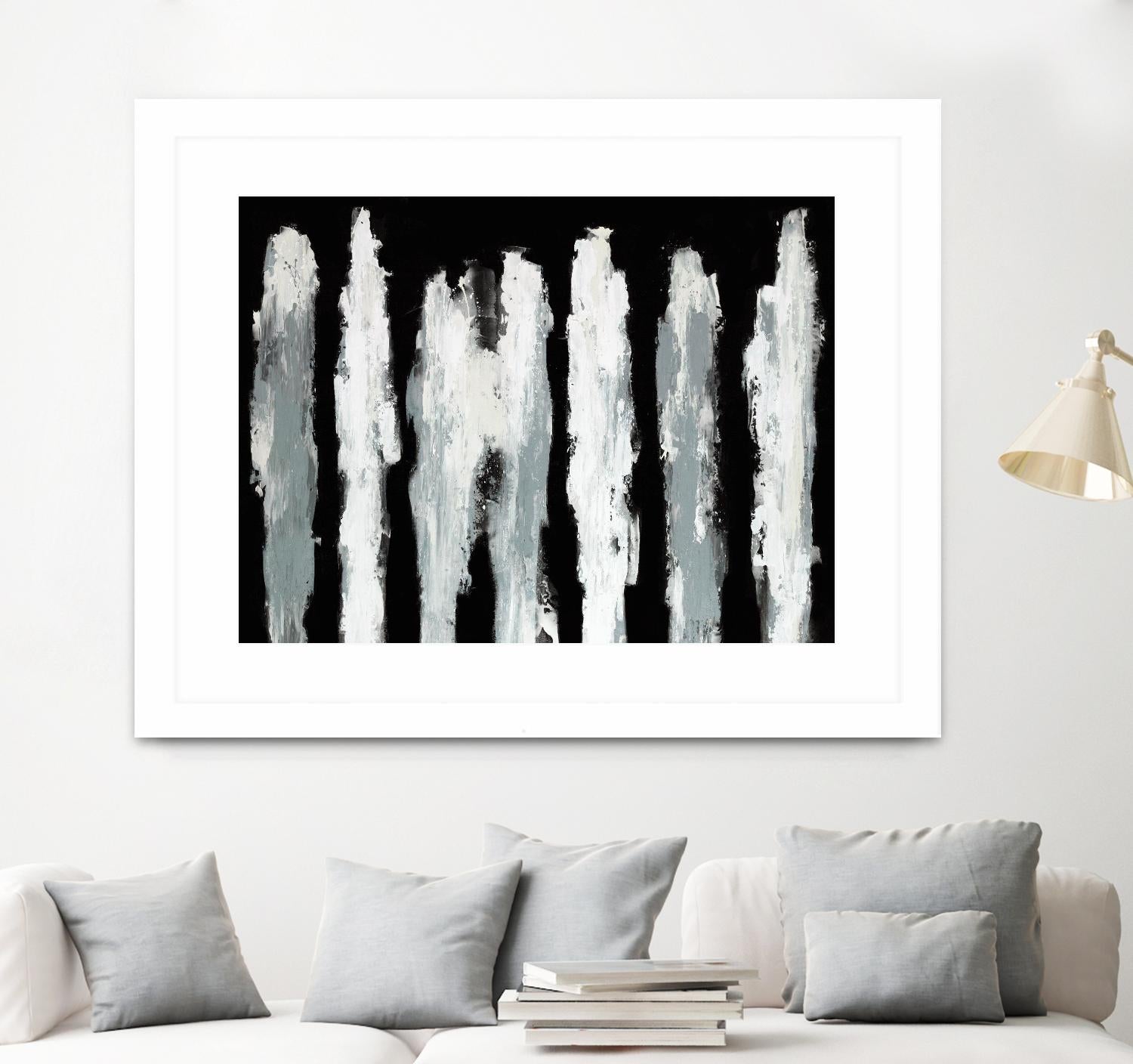 Kept in the Shadows by Daleno Art on GIANT ART - white abstract
