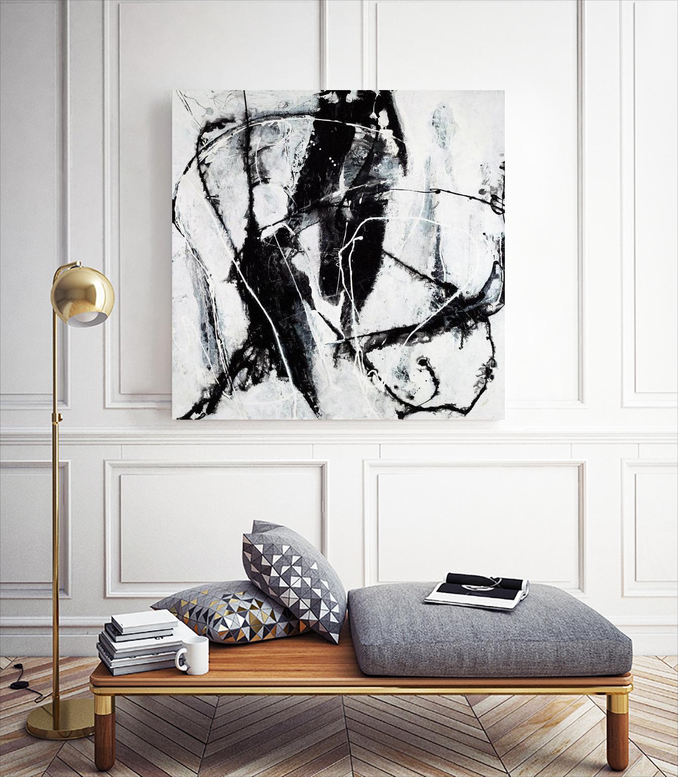 Polar Opposition by Daleno Art on GIANT ART - white abstract abstract