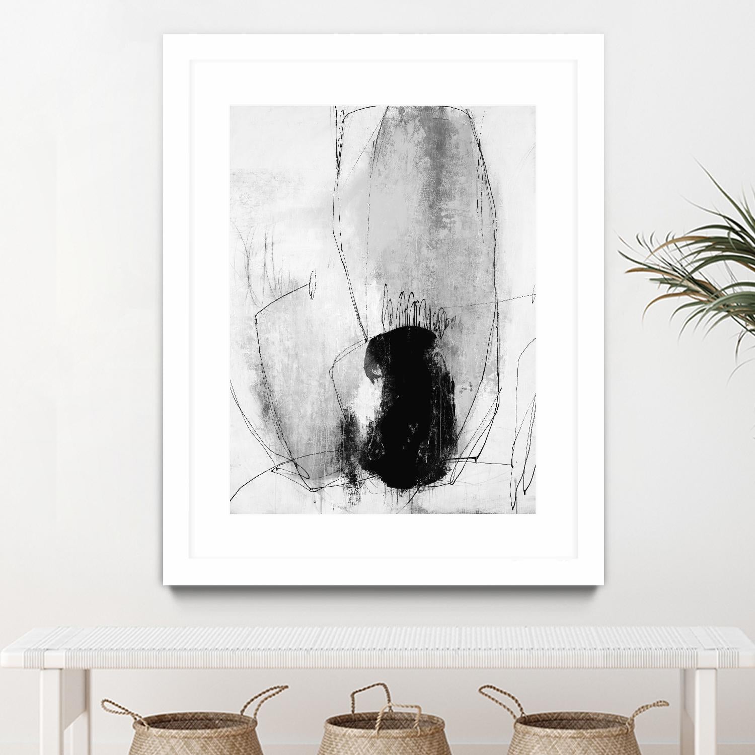 Looking Lens I by Daleno Art on GIANT ART - black abstract