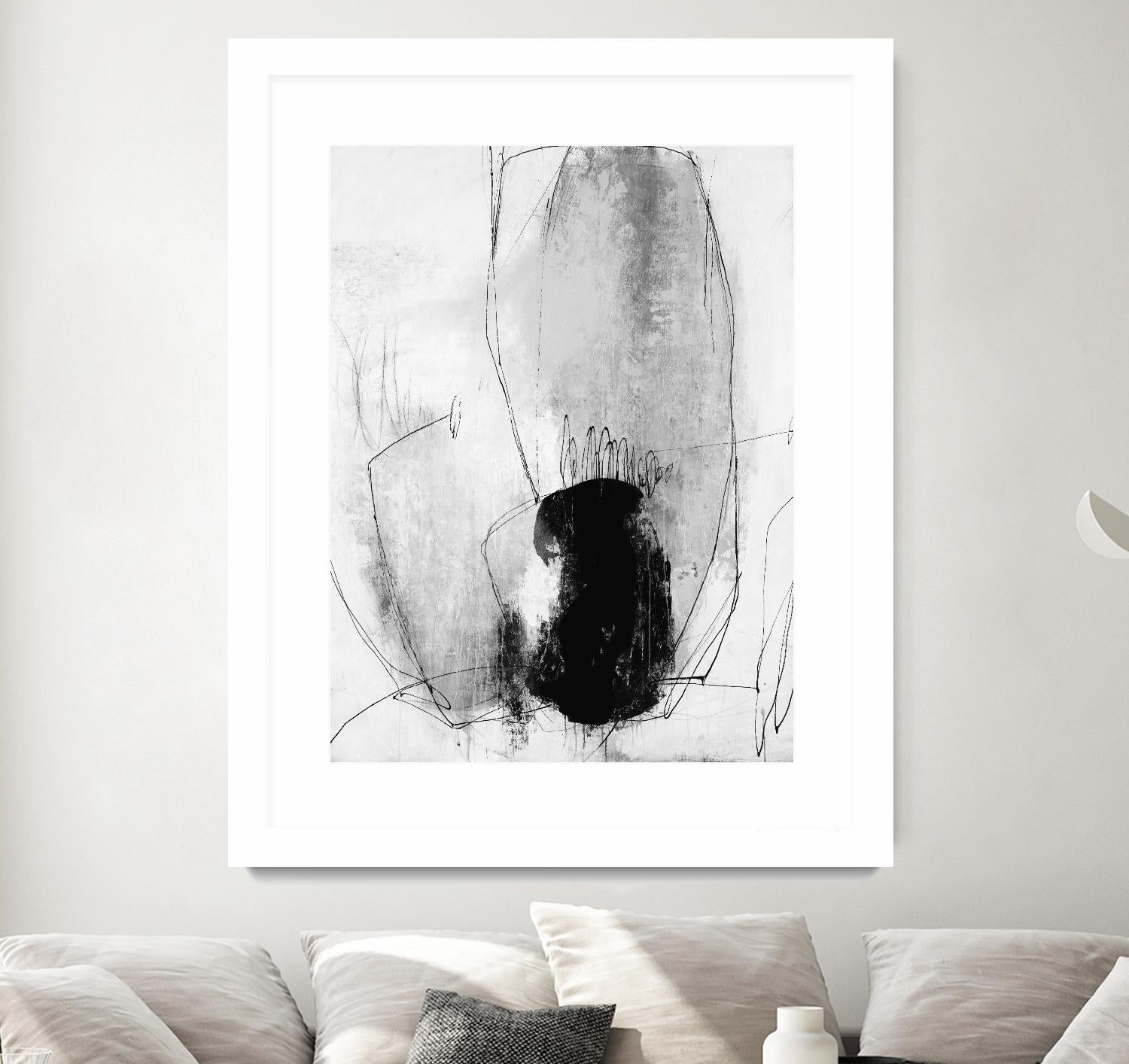 Looking Lens I by Daleno Art on GIANT ART - black abstract