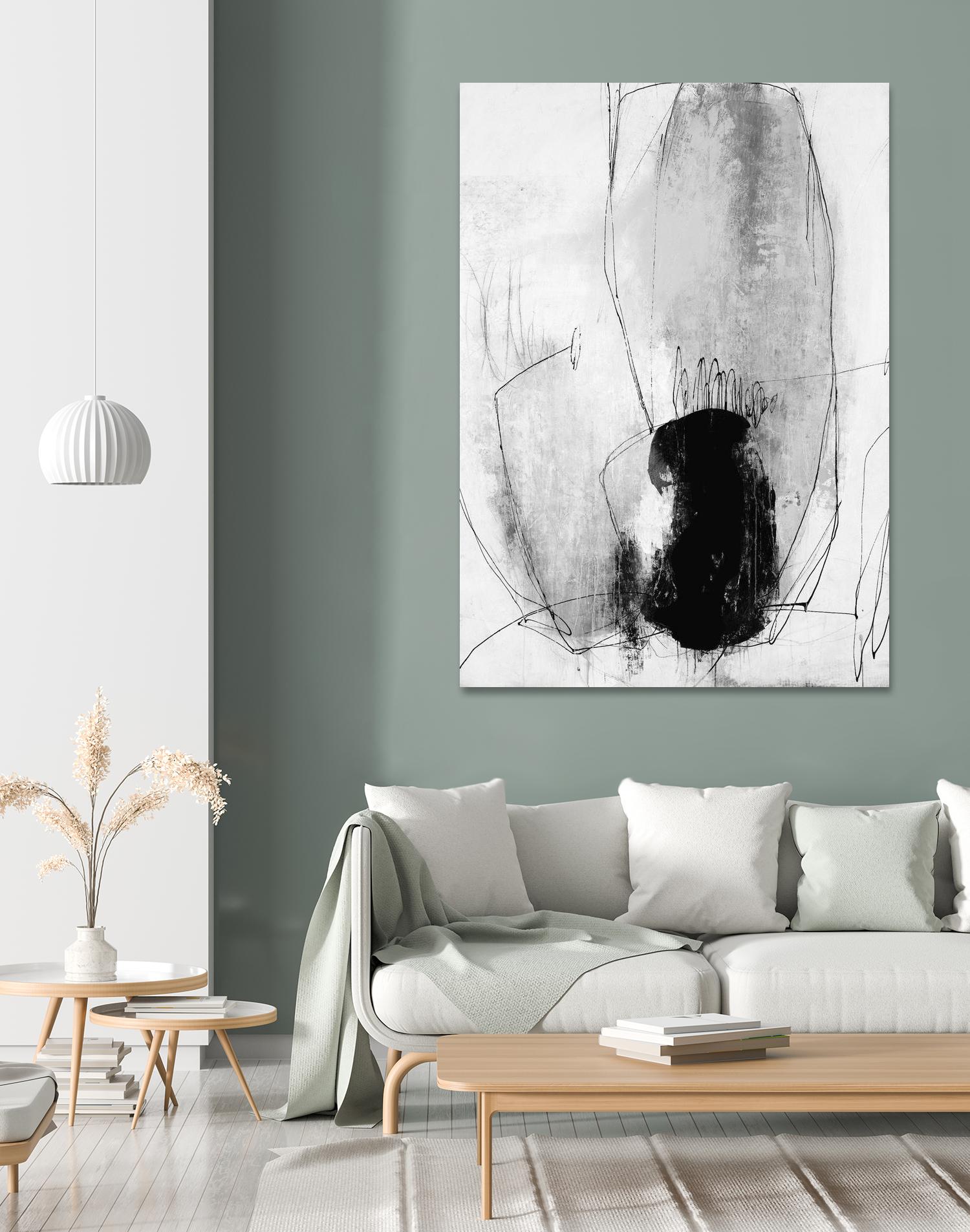 Looking Lens I by Daleno Art on GIANT ART - black abstract