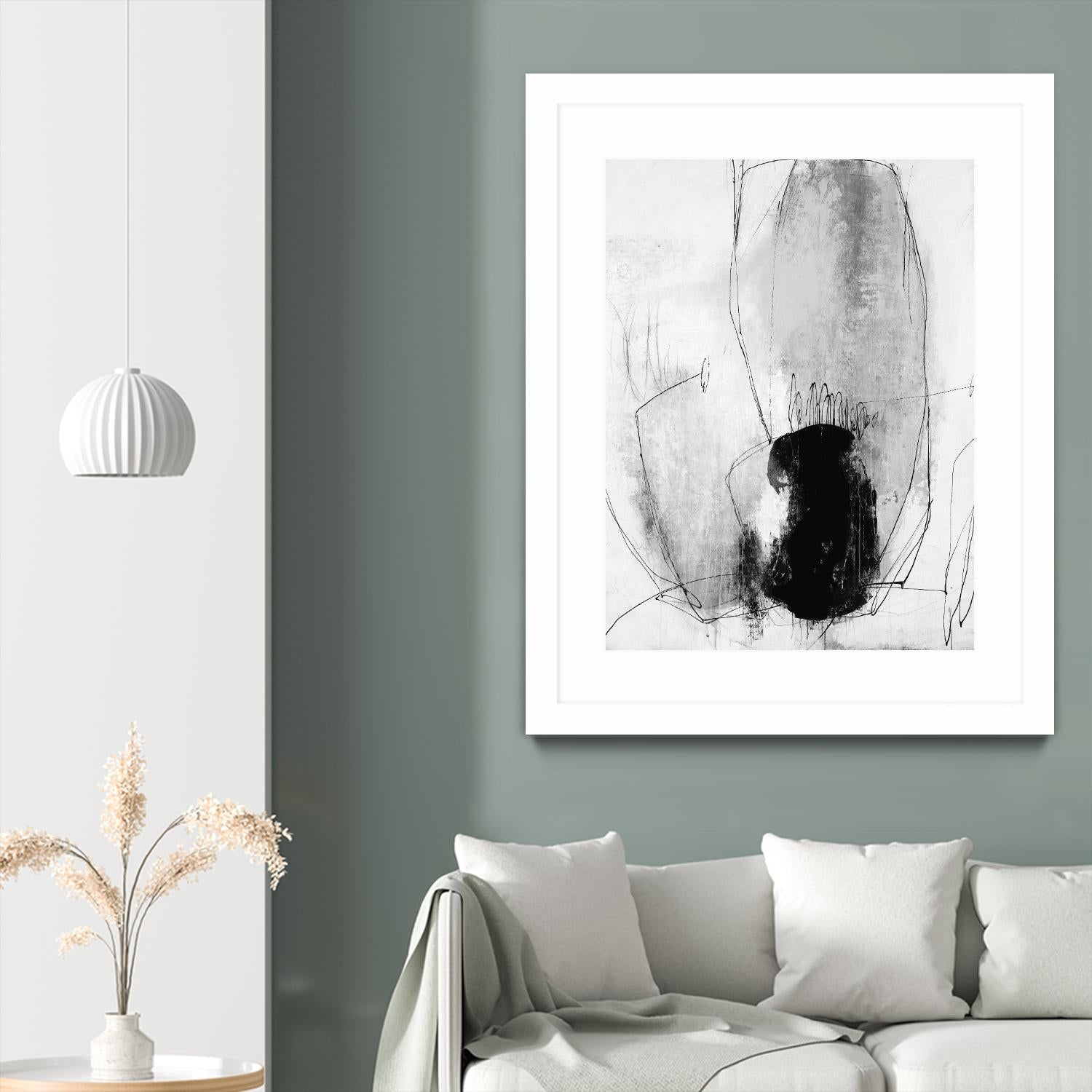 Looking Lens I by Daleno Art on GIANT ART - black abstract