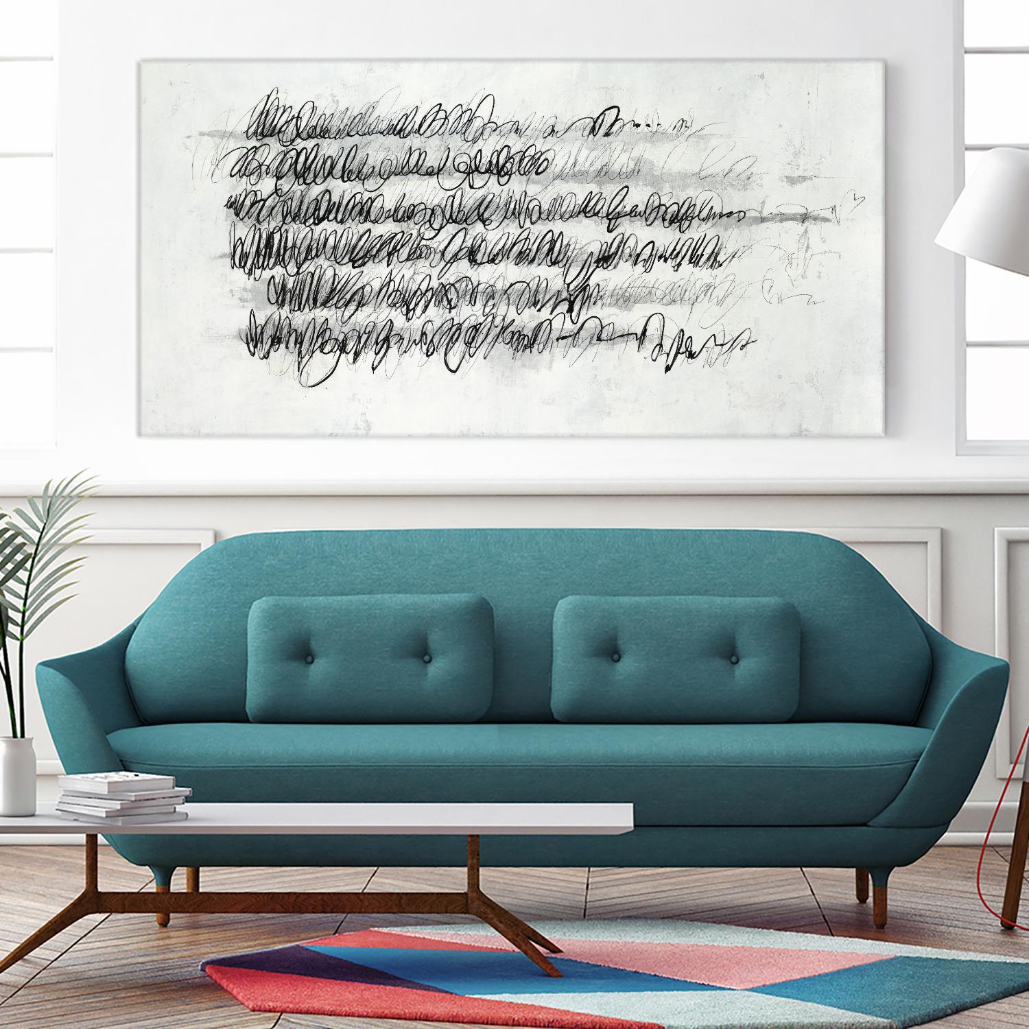 Artist Decleration by Daleno Art on GIANT ART - white abstract abstrait