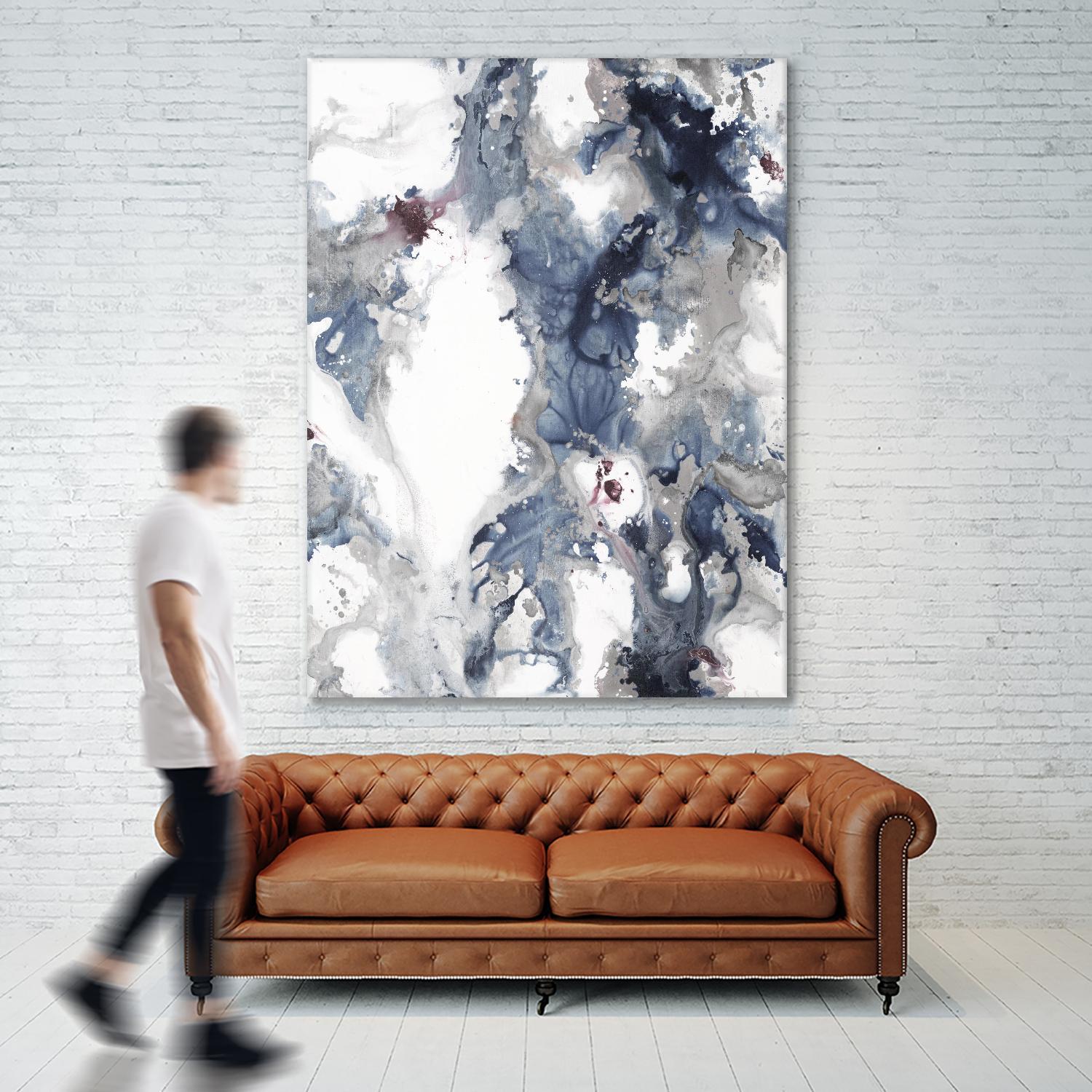 Treasure Spot II by Daleno Art on GIANT ART - pink abstract abstrait