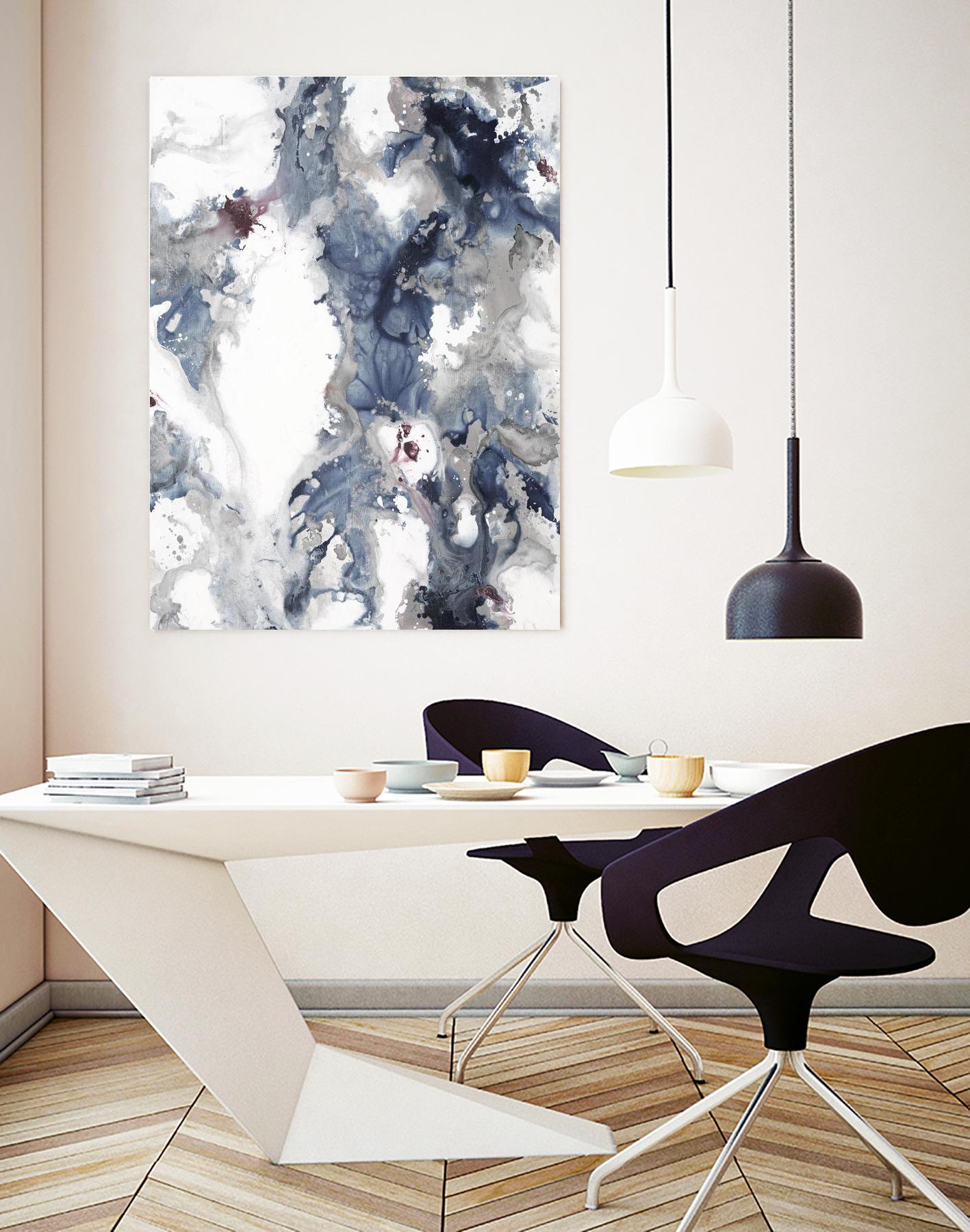 Treasure Spot II by Daleno Art on GIANT ART - pink abstract abstrait