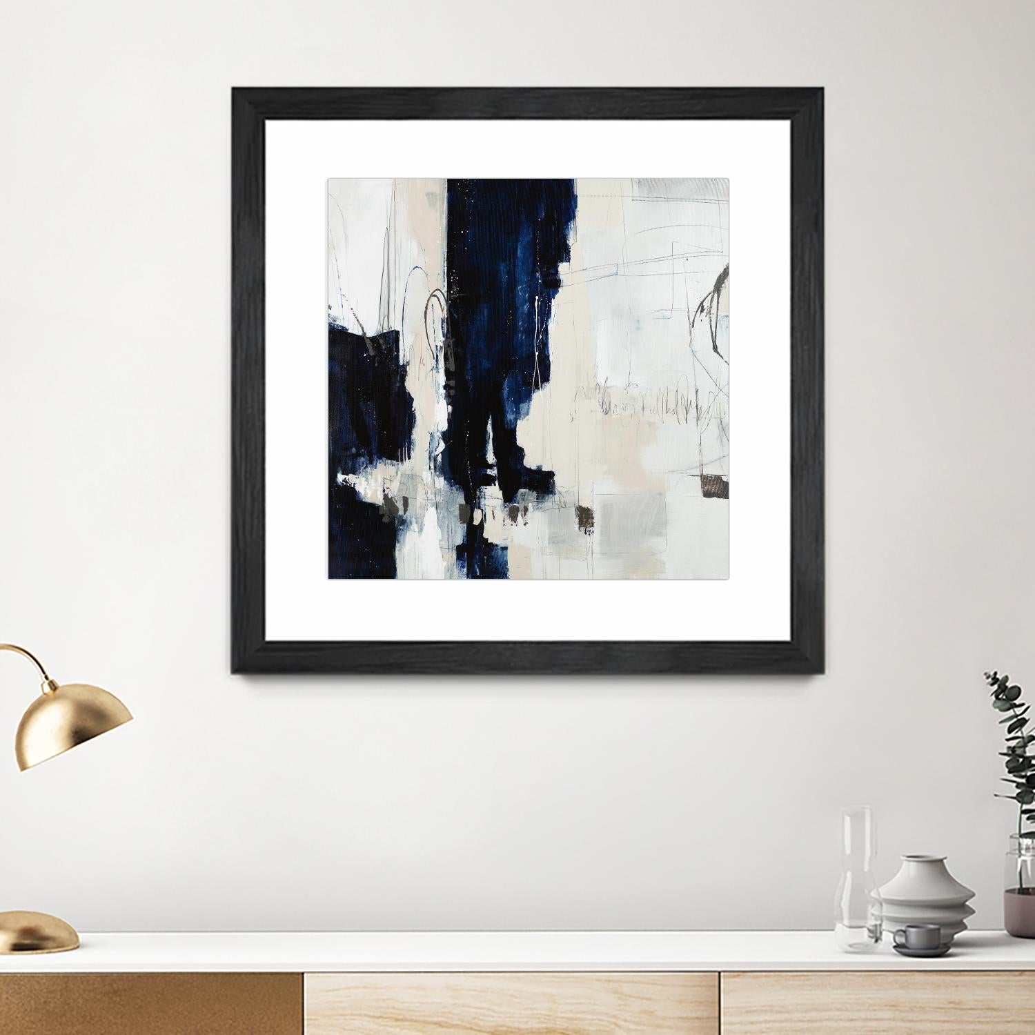 Underground Mechanics by Daleno Art on GIANT ART - blue abstract abstrait