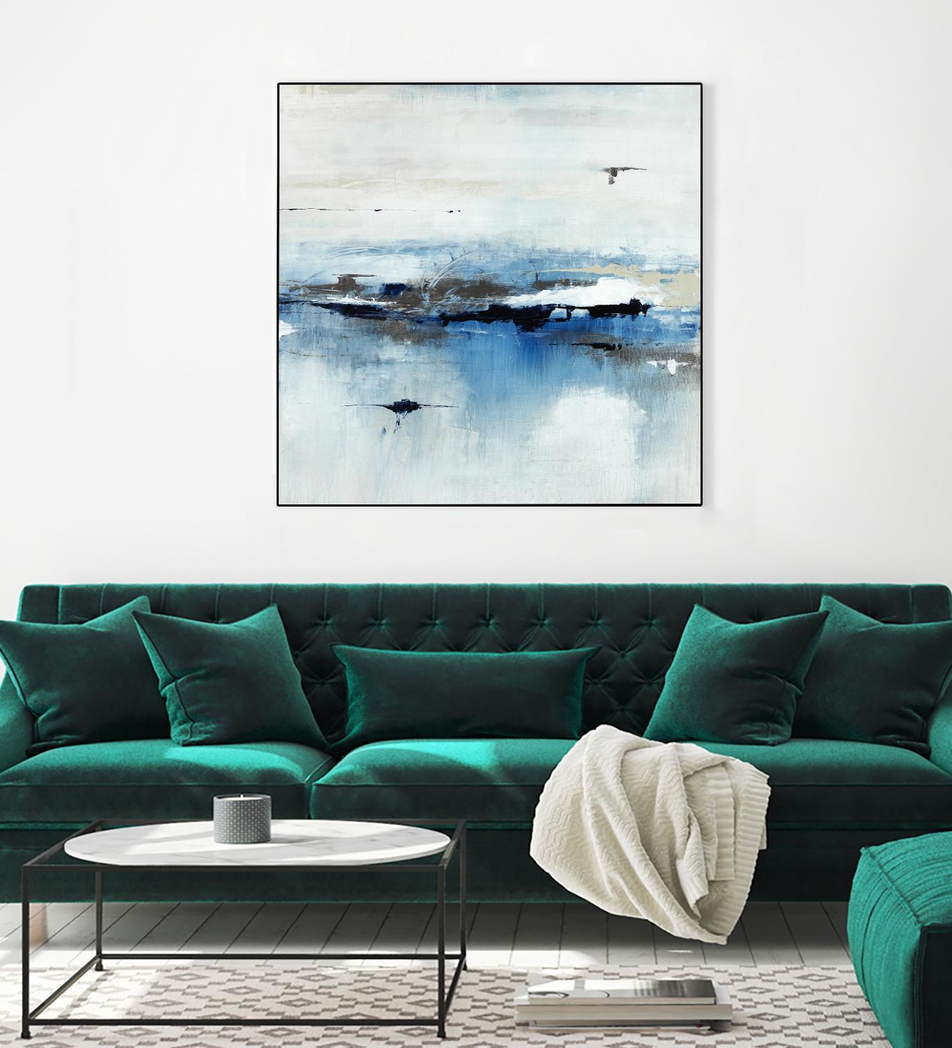 Meeting Oceans by Daleno Art on GIANT ART - abstract