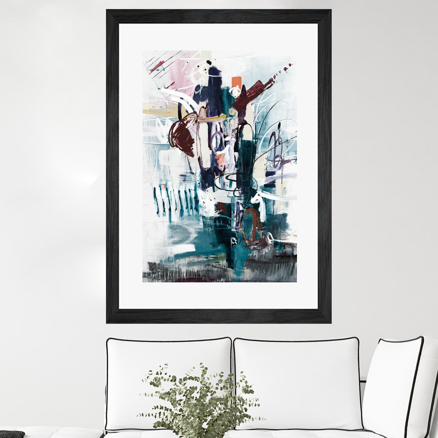 Freedom Is Fantastic by Daleno Art on GIANT ART - orange abstract